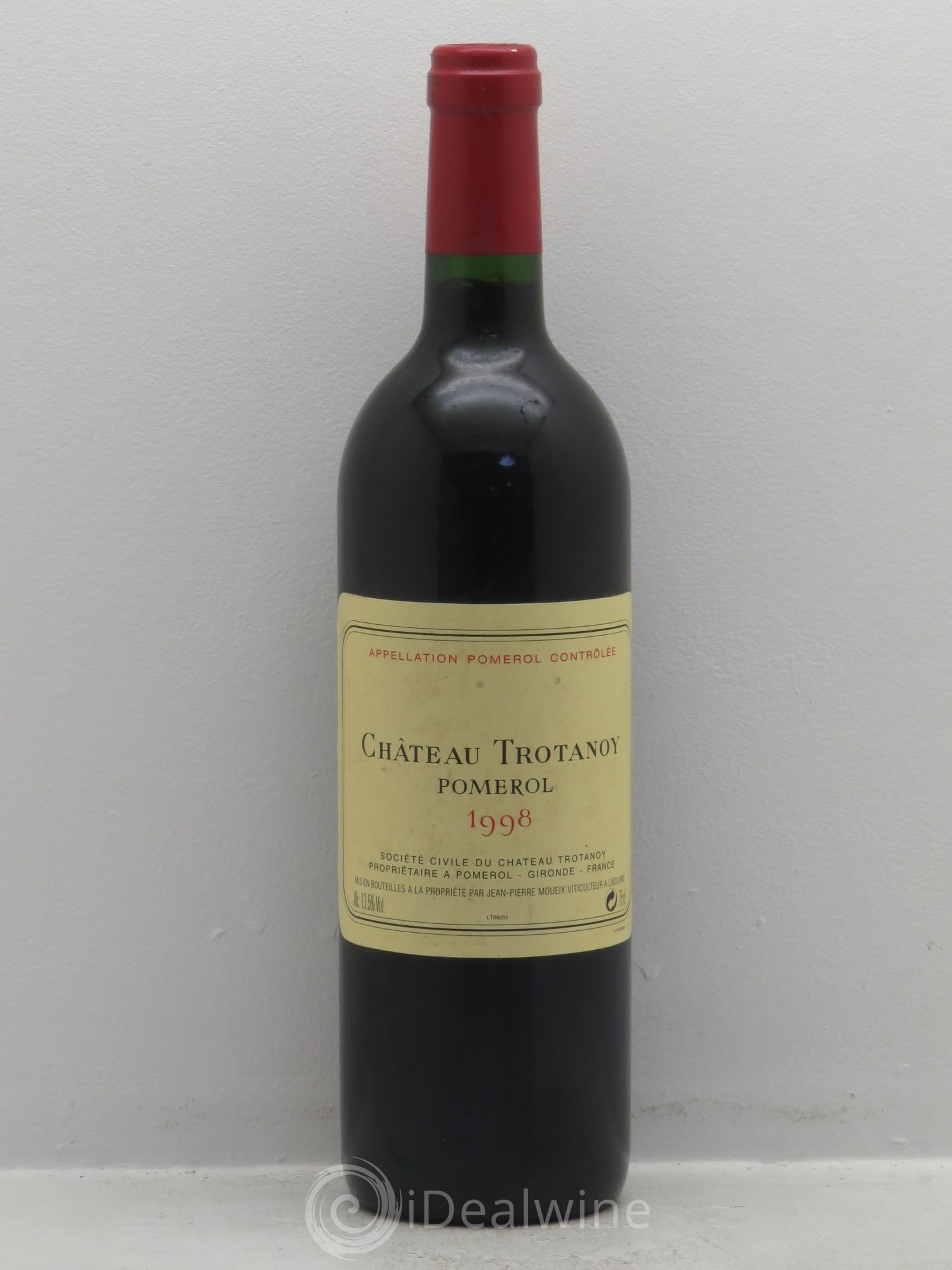 Château Trotanoy 1998 - Lot de 1 bouteille - 0