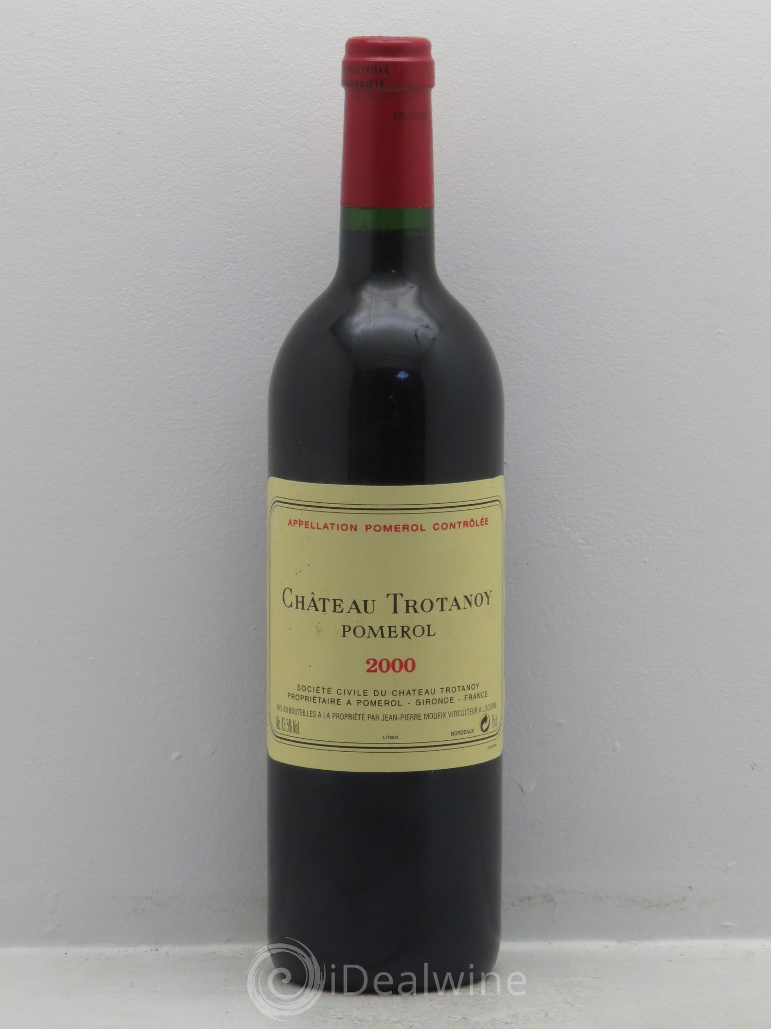 Château Trotanoy 2000 - Lot de 1 bouteille - 0