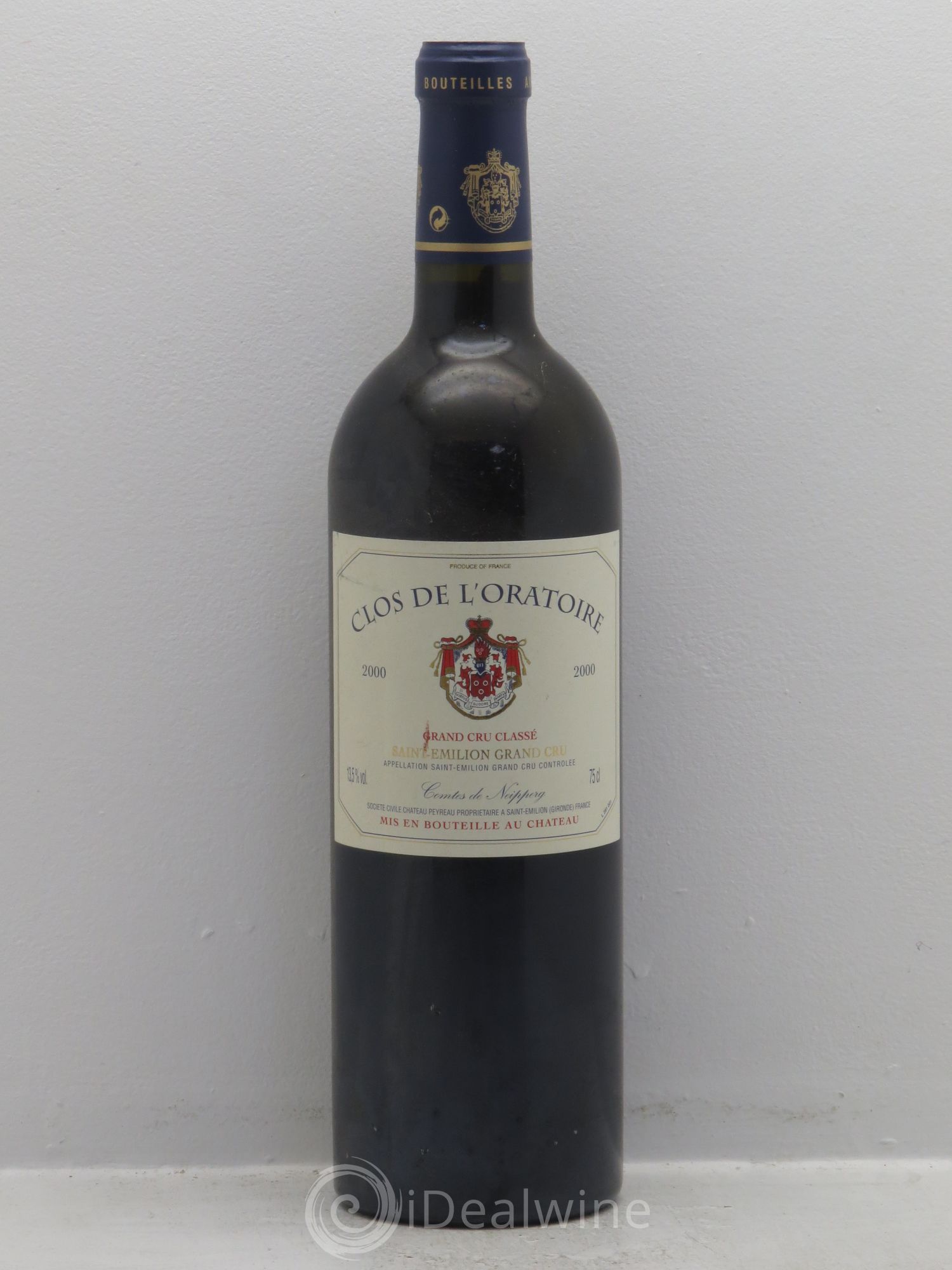 Clos de l'Oratoire Grand Cru Classé 2000 - Lot de 6 bouteilles - 0