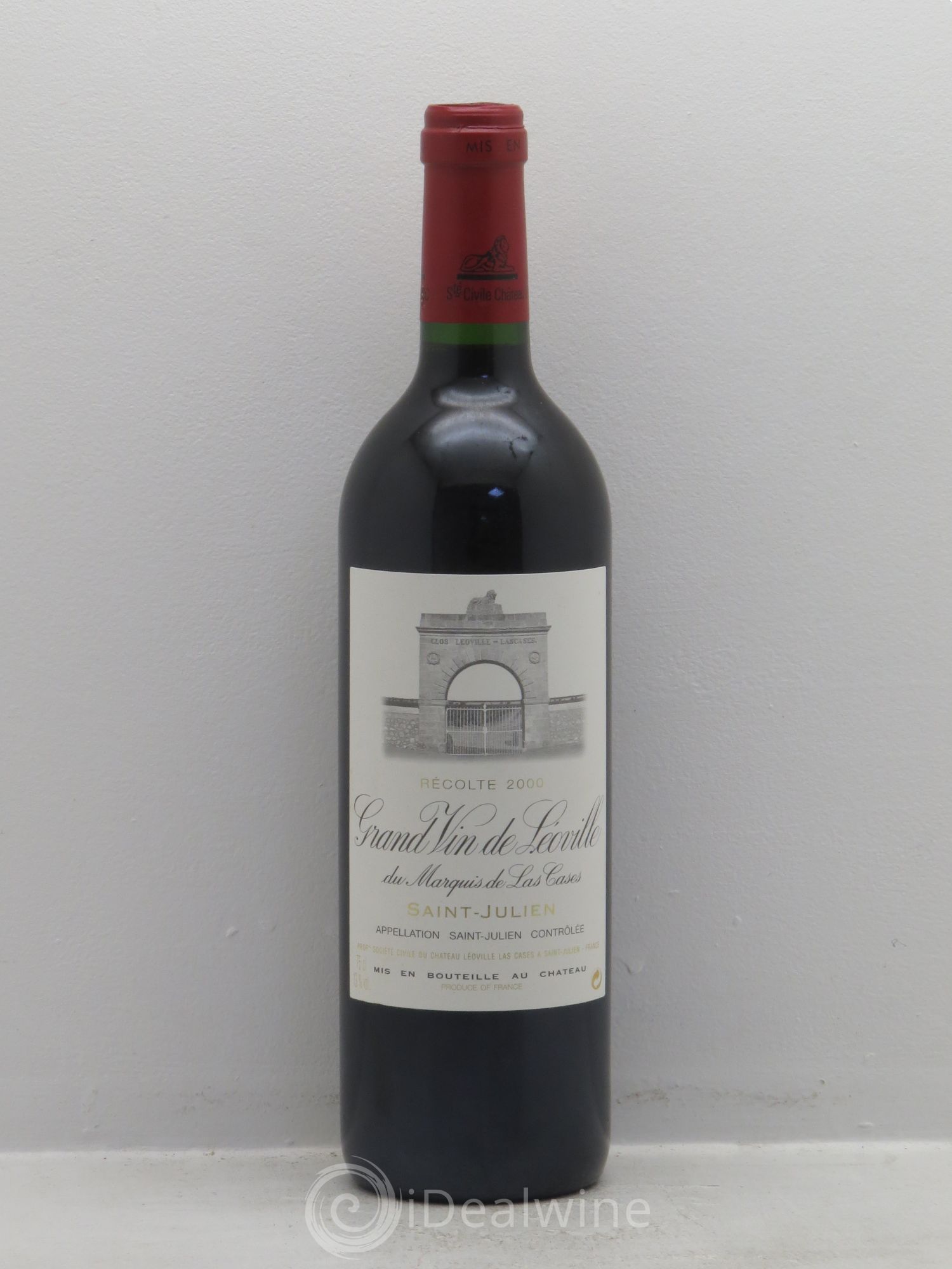 Château Léoville Las Cases 2ème Grand Cru Classé 2000 - Lot de 1 bouteille - 0