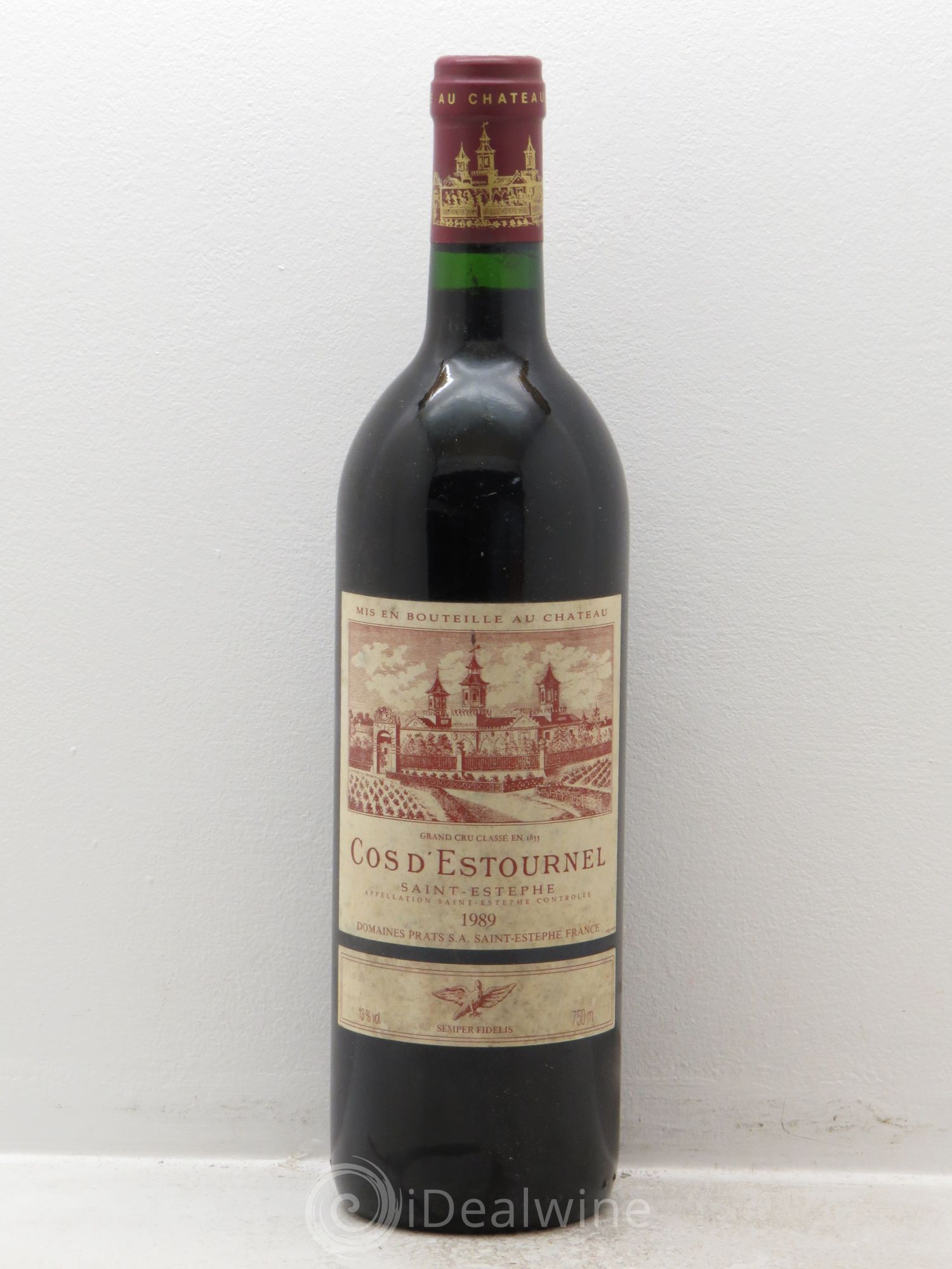 Cos d'Estournel 2ème Grand Cru Classé 1989 - Lot de 1 bouteille - 0