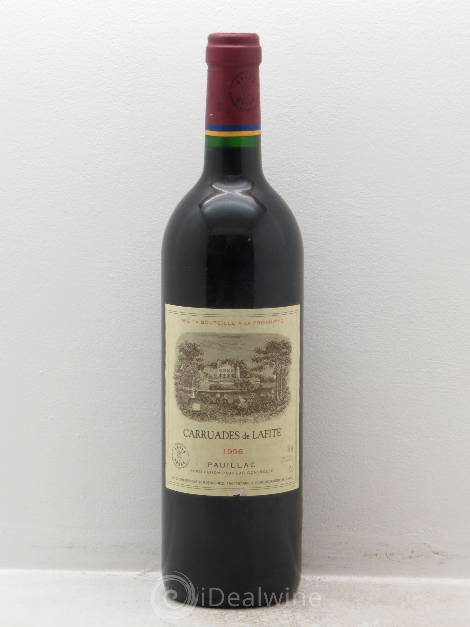 Carruades de Lafite Rothschild Second Vin 1996 - Lot de 1 bouteille - 0
