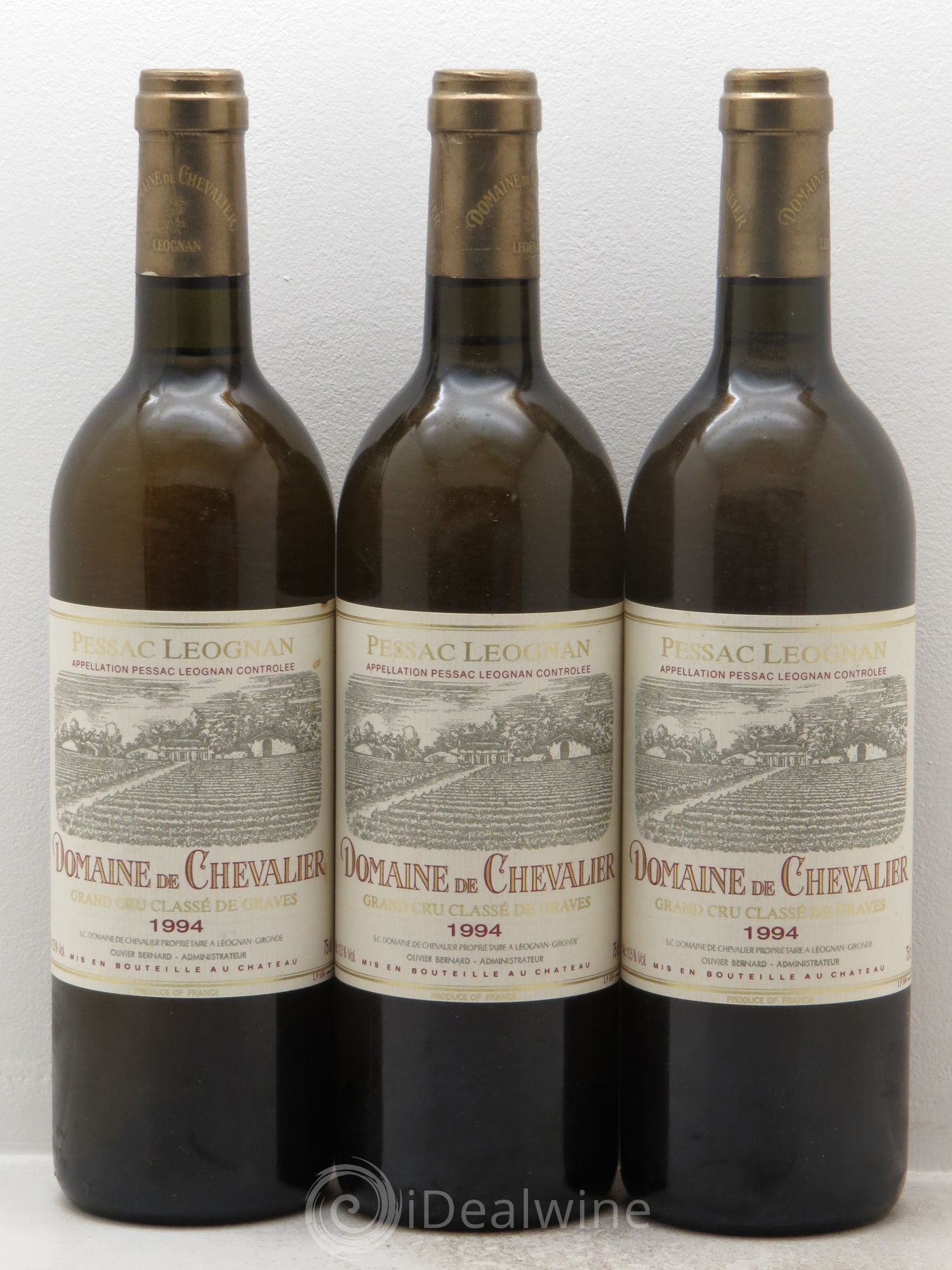 Domaine de Chevalier Cru Classé de Graves 1994 - Lot de 3 bouteilles - 0