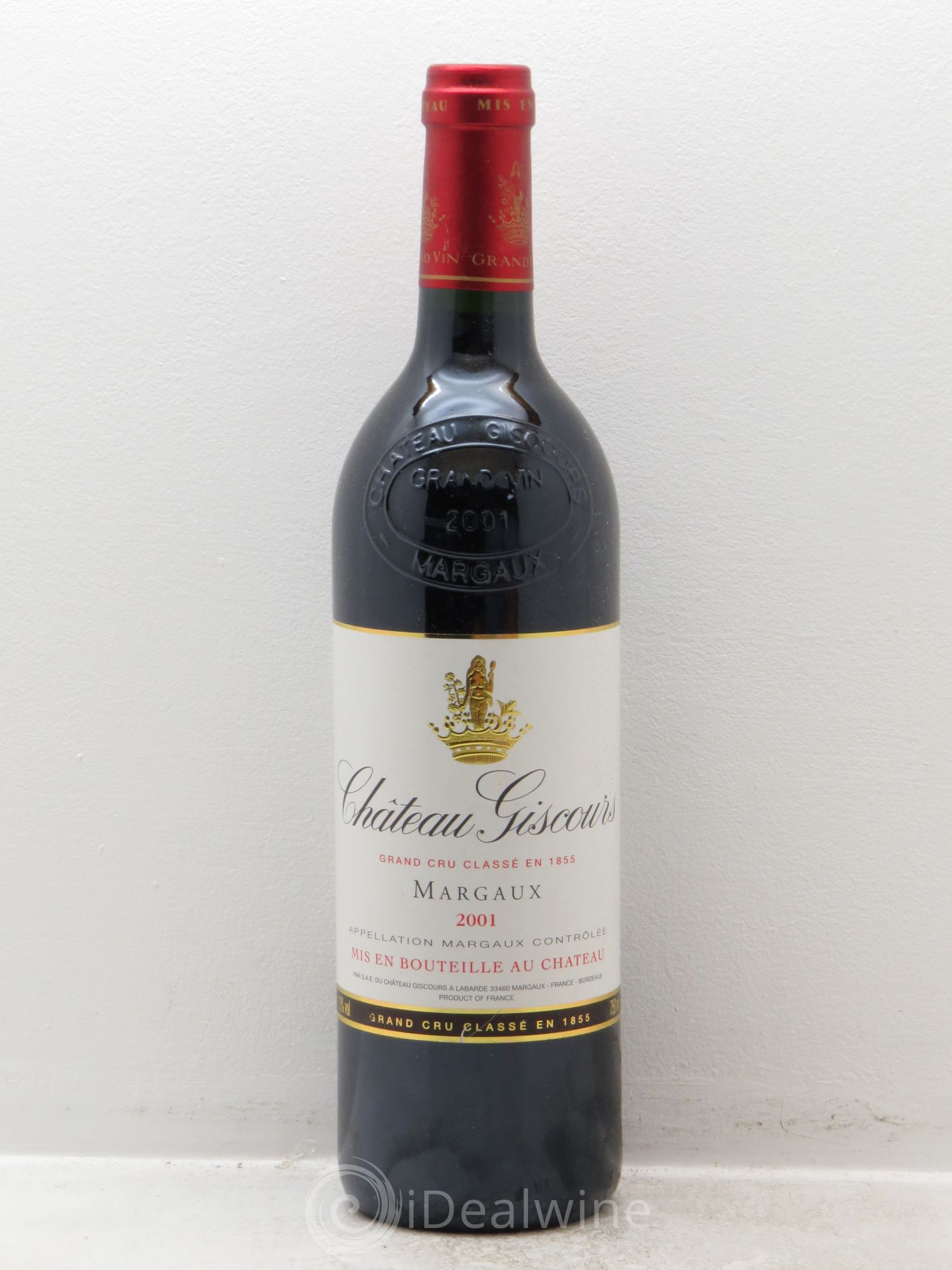 Château Giscours 3ème Grand Cru Classé 2001 - Lot de 1 bouteille - 0