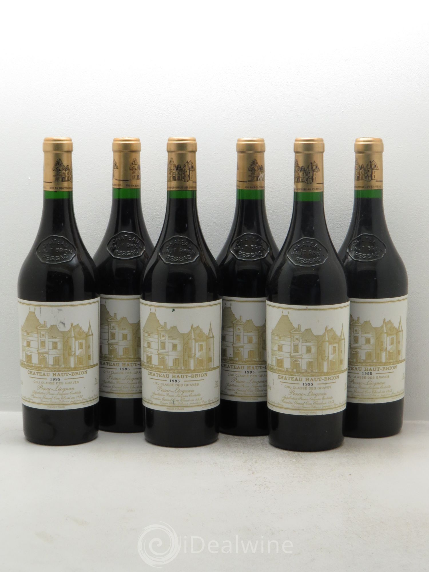 Château Haut Brion 1er Grand Cru Classé 1995 - Lot de 6 bouteilles - 0