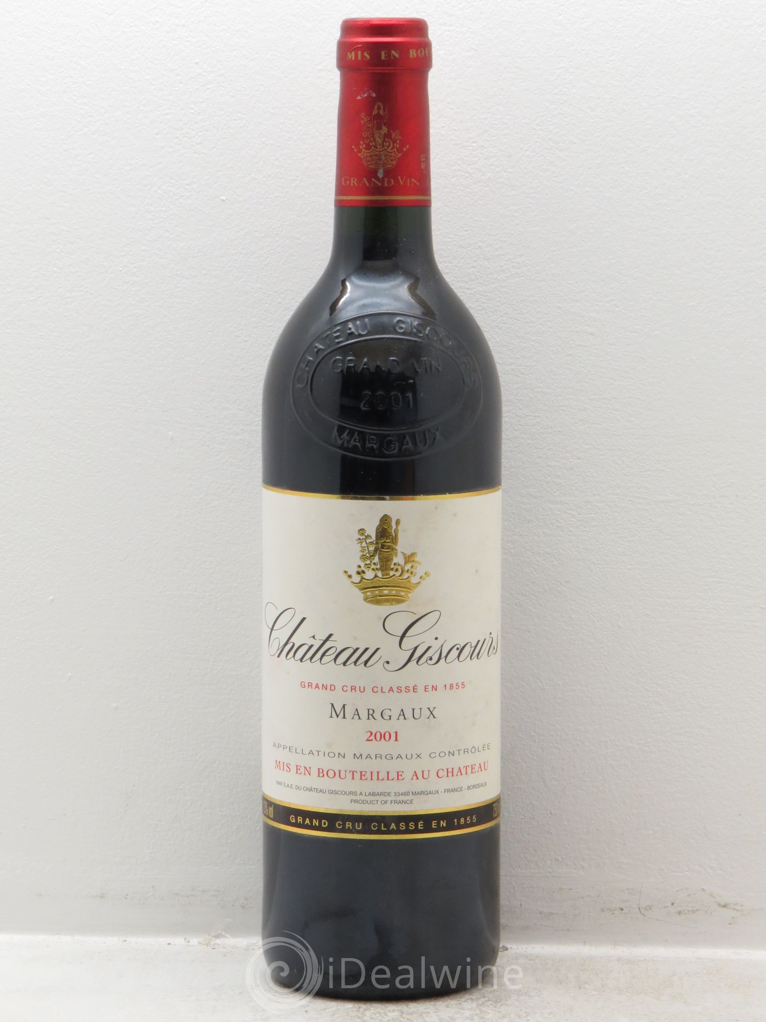 Château Giscours 3ème Grand Cru Classé 2001 - Lot de 1 bouteille - 0
