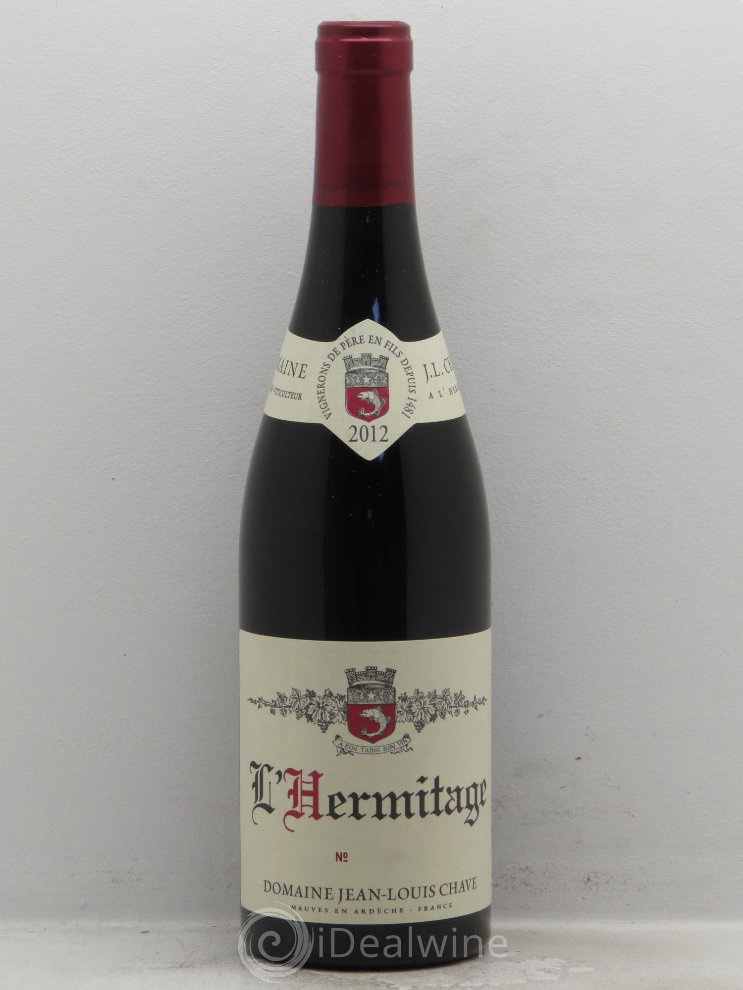 Hermitage Jean-Louis Chave 2012 - Lot de 1 bouteille - 0
