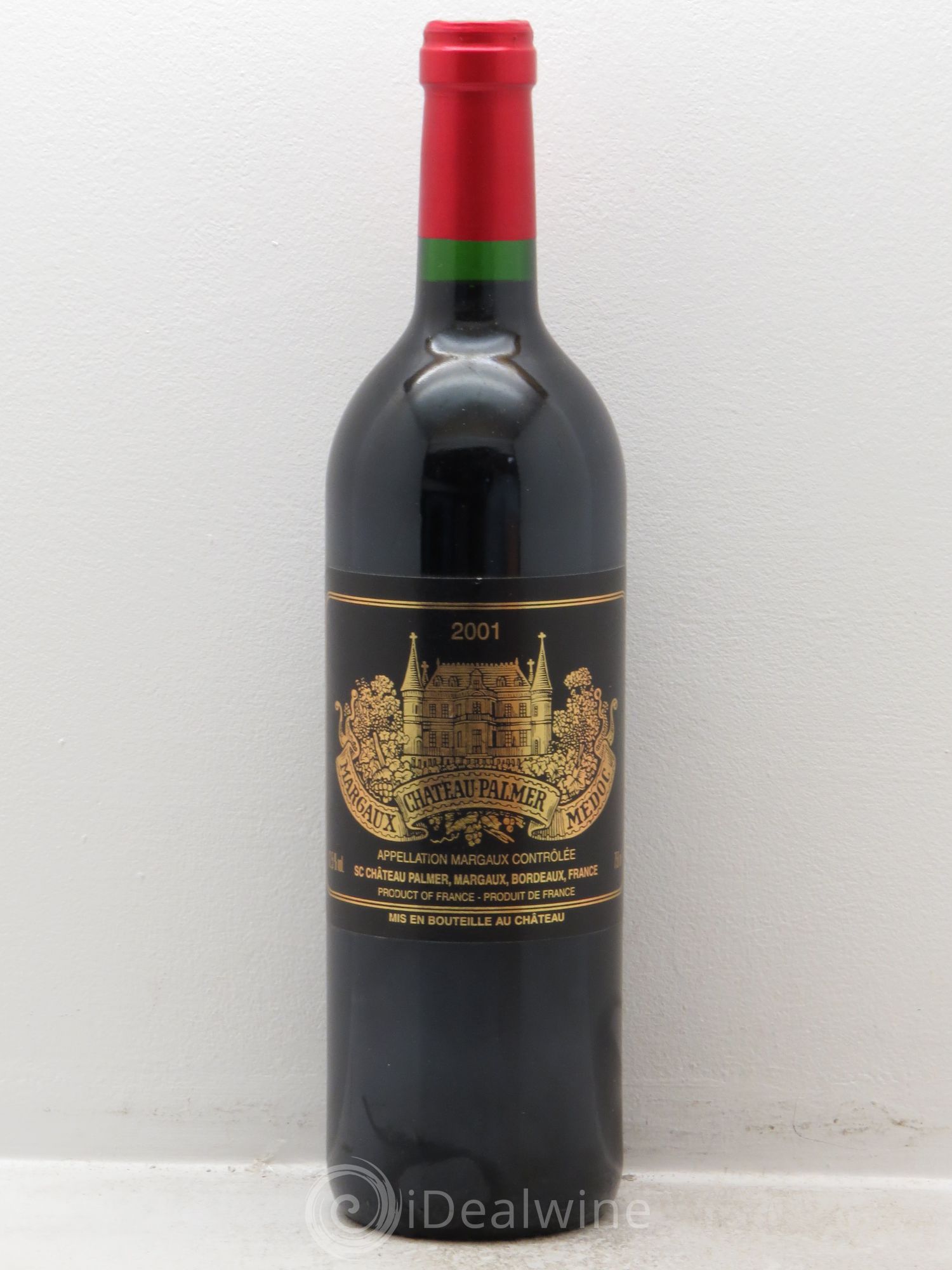 Château Palmer 3ème Grand Cru Classé 2001 - Lot de 1 bouteille - 0