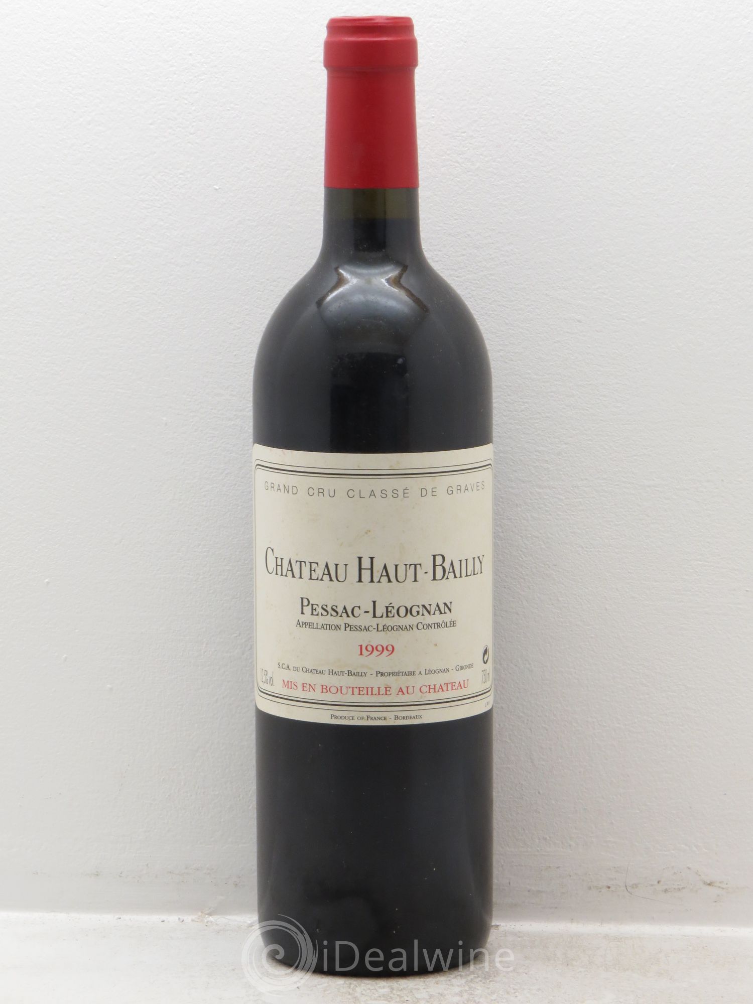 Château Haut-Bailly Cru Classé de Graves 1999 - Lot de 1 bouteille - 0