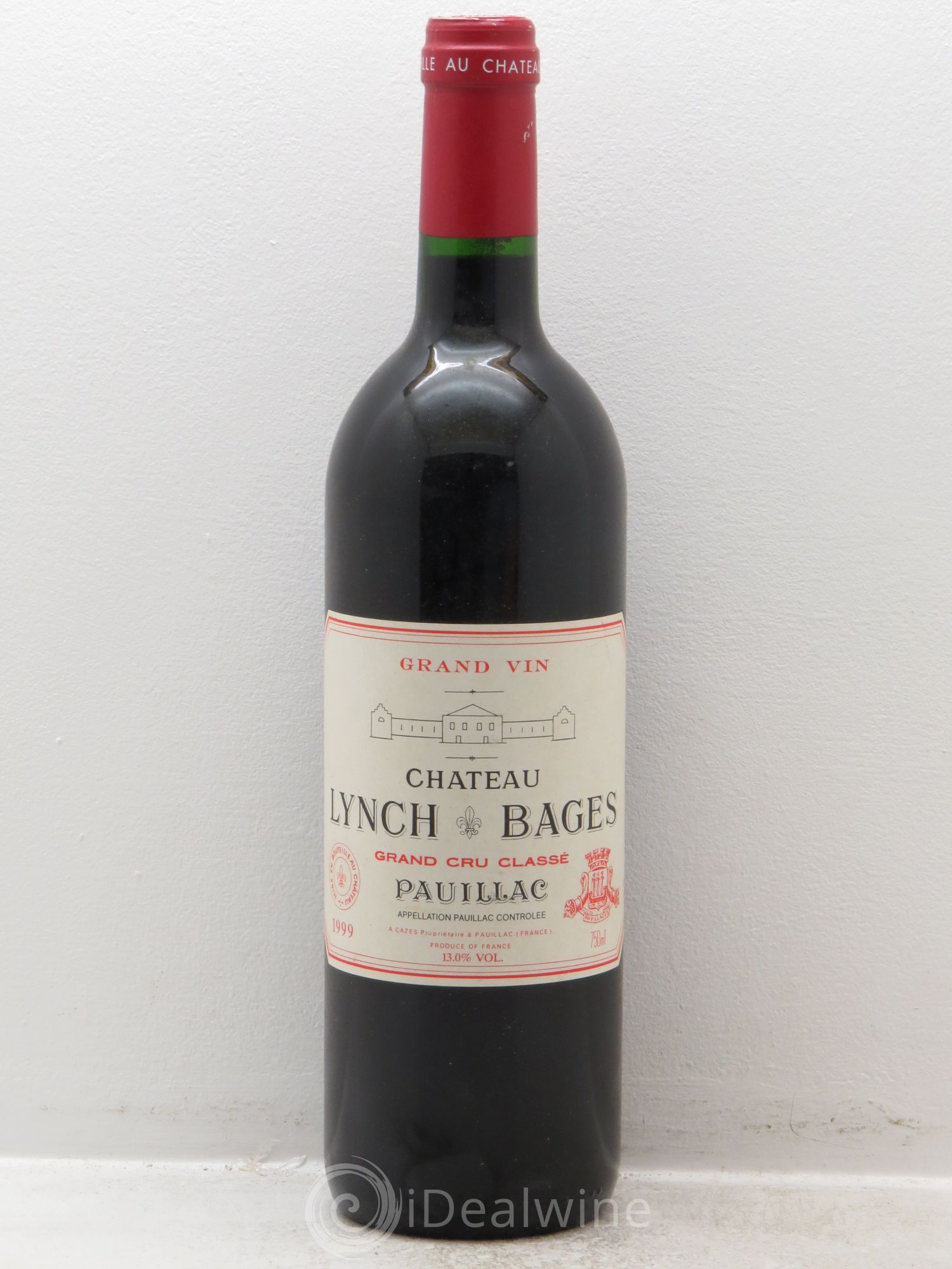 Château Lynch Bages 5ème Grand Cru Classé 1999 - Lot de 1 bouteille - 0