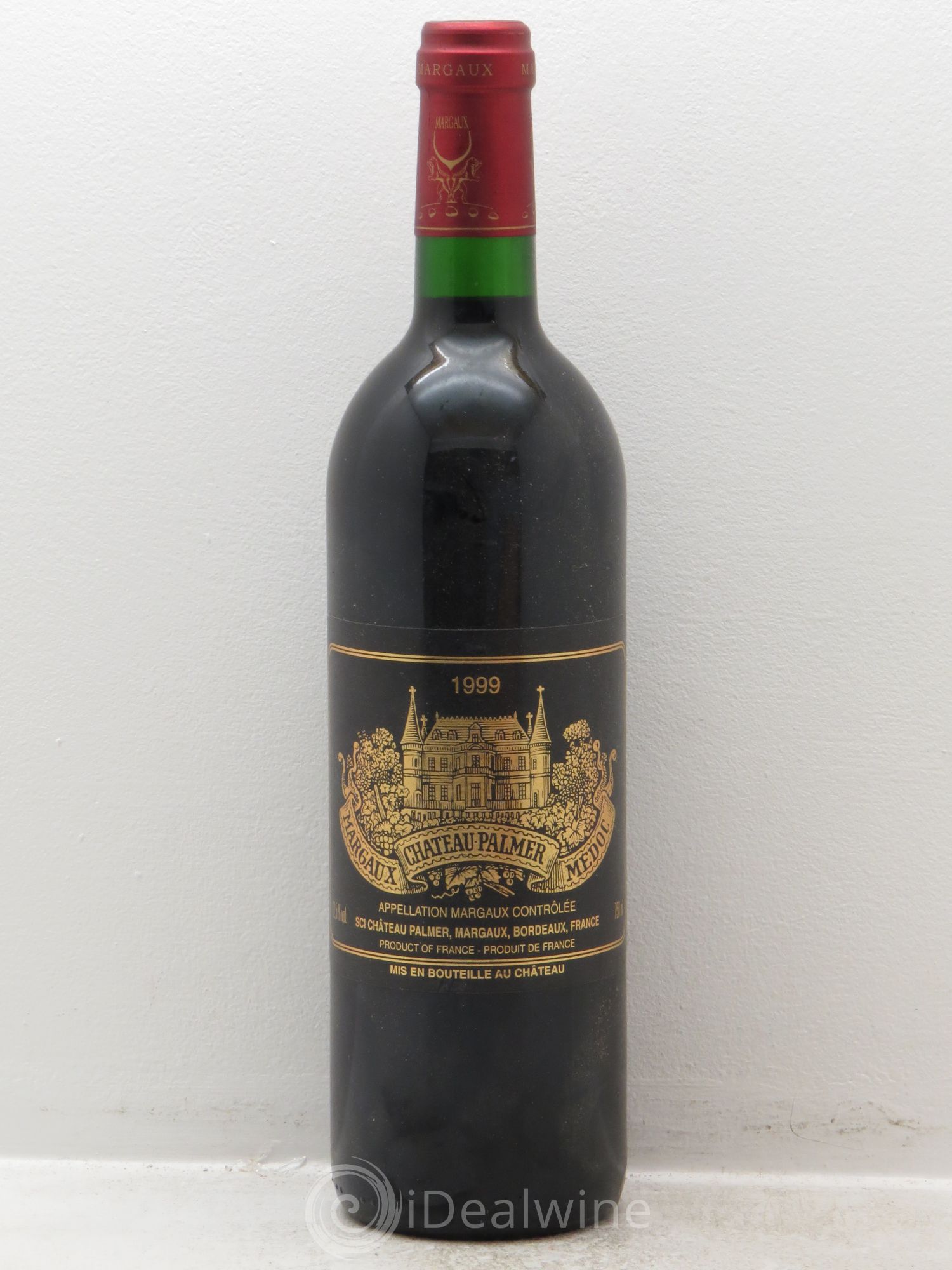 Château Palmer 3ème Grand Cru Classé 1999 - Lot de 1 bouteille - 0