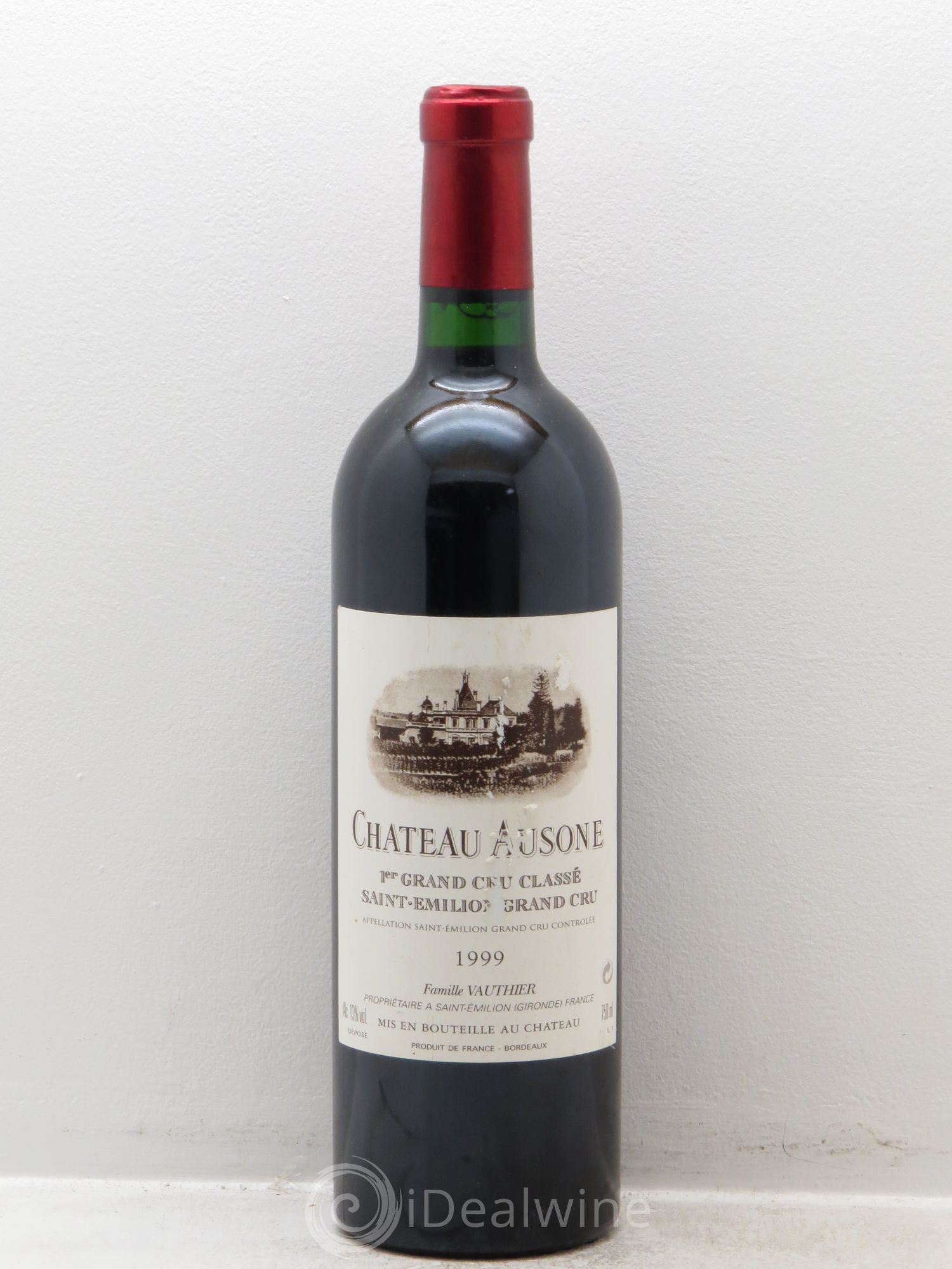 Château Ausone 1er Grand Cru Classé A 1999 - Lot de 1 bouteille - 0