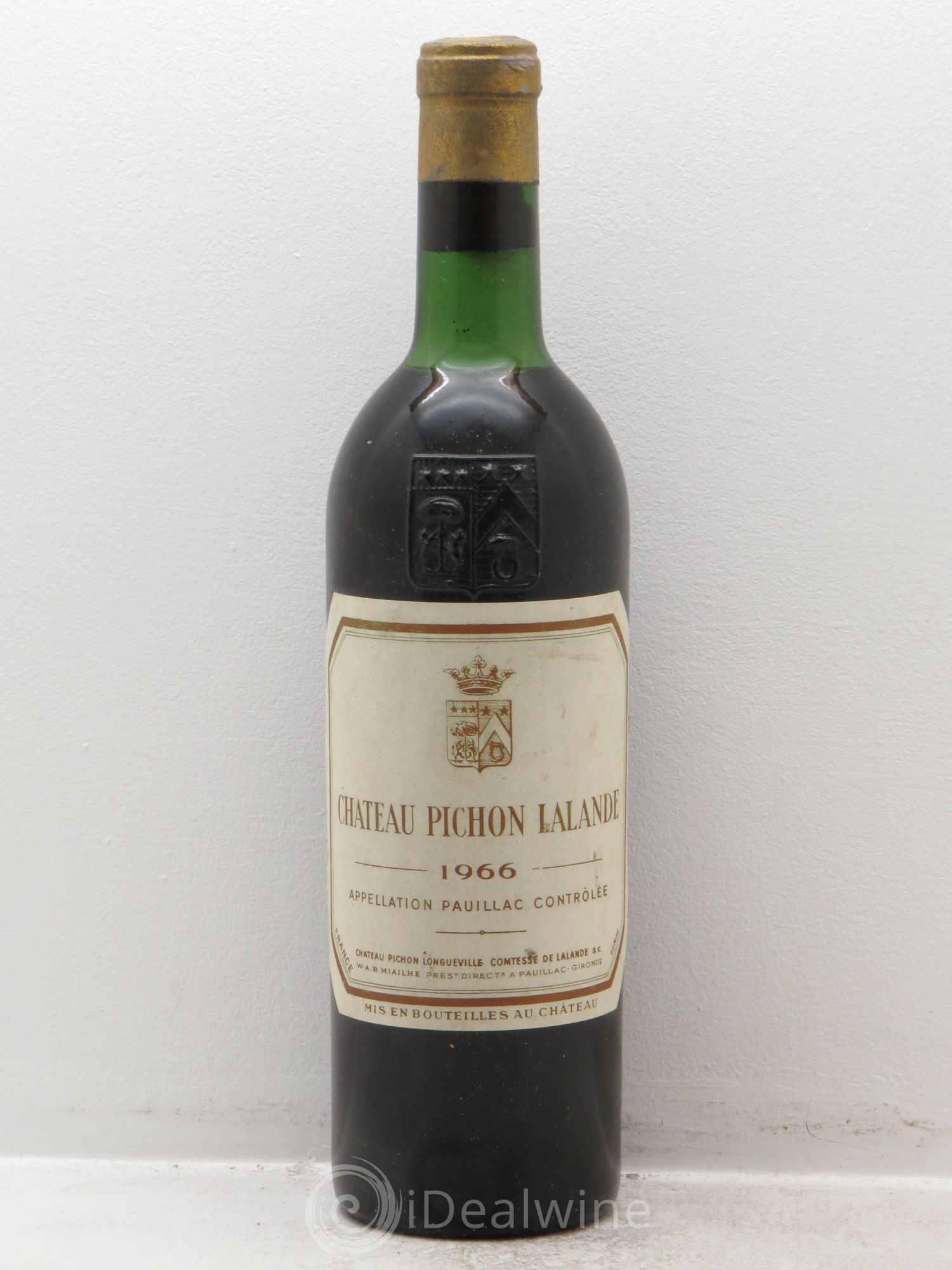 Château Pichon Longueville Comtesse de Lalande 2ème Grand Cru Classé 1966 - Lot de 1 bouteille - 0