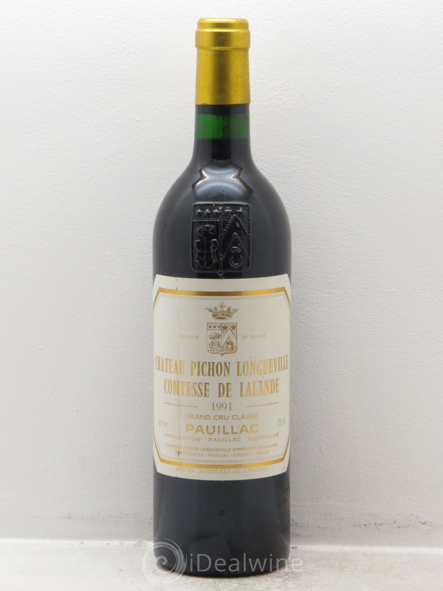 Château Pichon Longueville Comtesse de Lalande 2ème Grand Cru Classé 1991 - Lot de 1 bouteille - 0