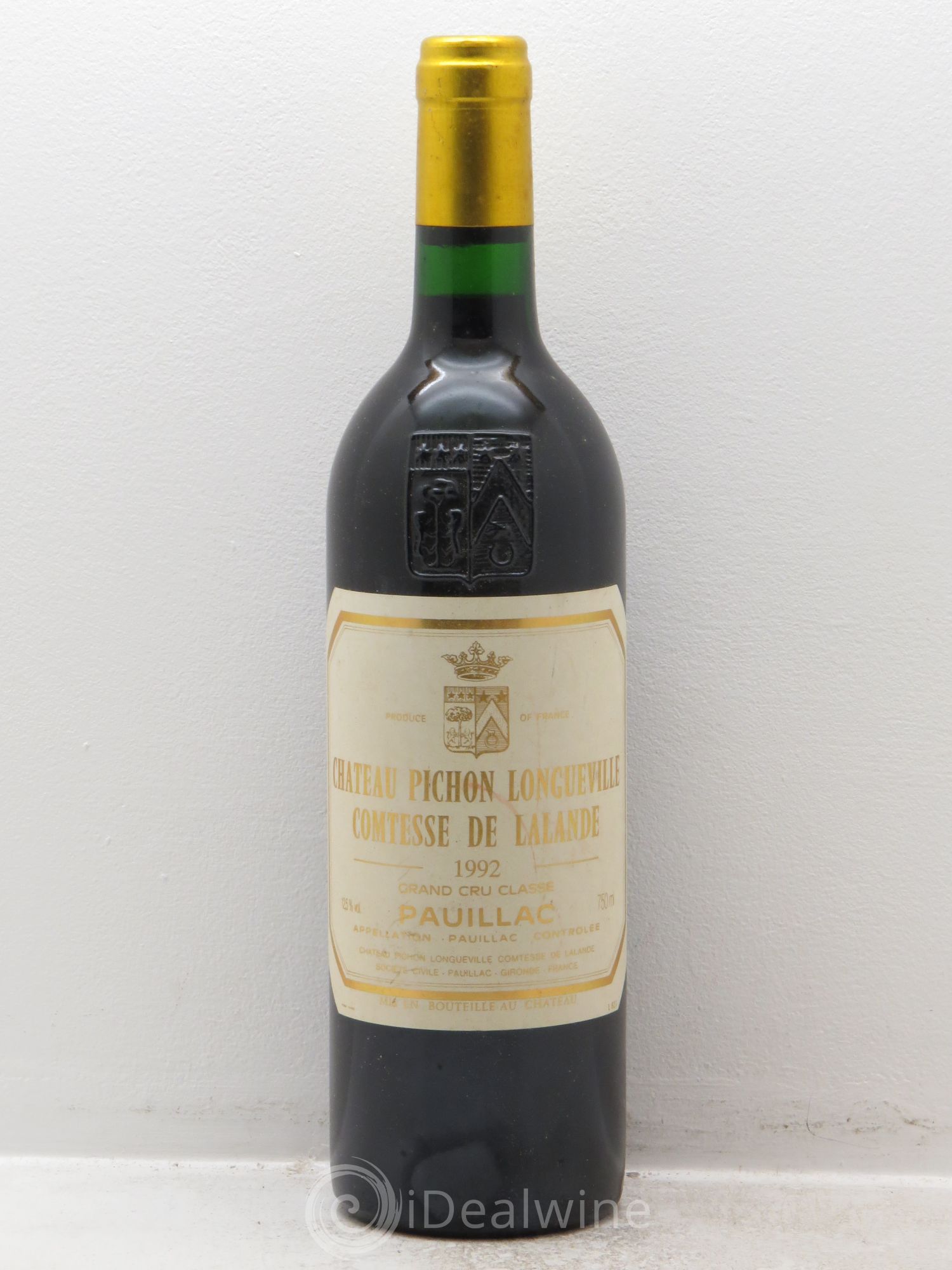 Château Pichon Longueville Comtesse de Lalande 2ème Grand Cru Classé 1992 - Lot de 1 bouteille - 0