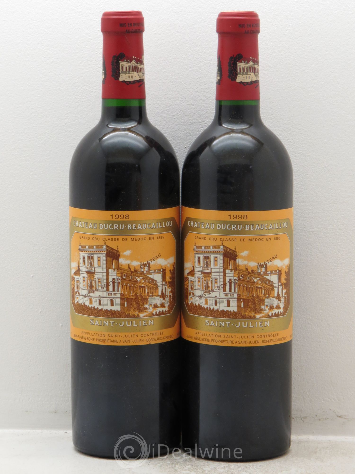 Château Ducru Beaucaillou 2ème Grand Cru Classé 1998 - Lot de 2 bouteilles - 0
