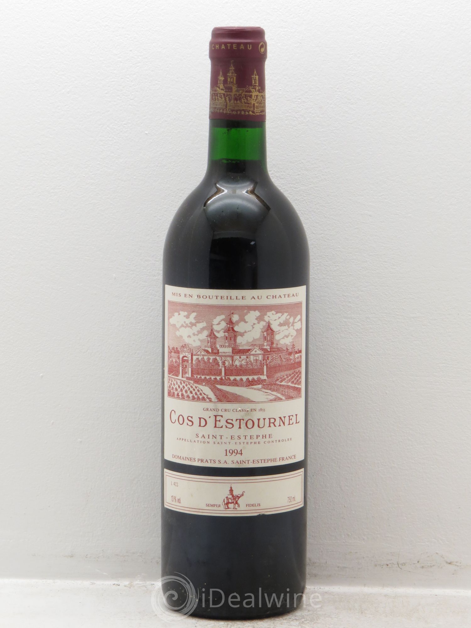 Cos d'Estournel 2ème Grand Cru Classé 1994 - Lot de 1 bouteille - 0