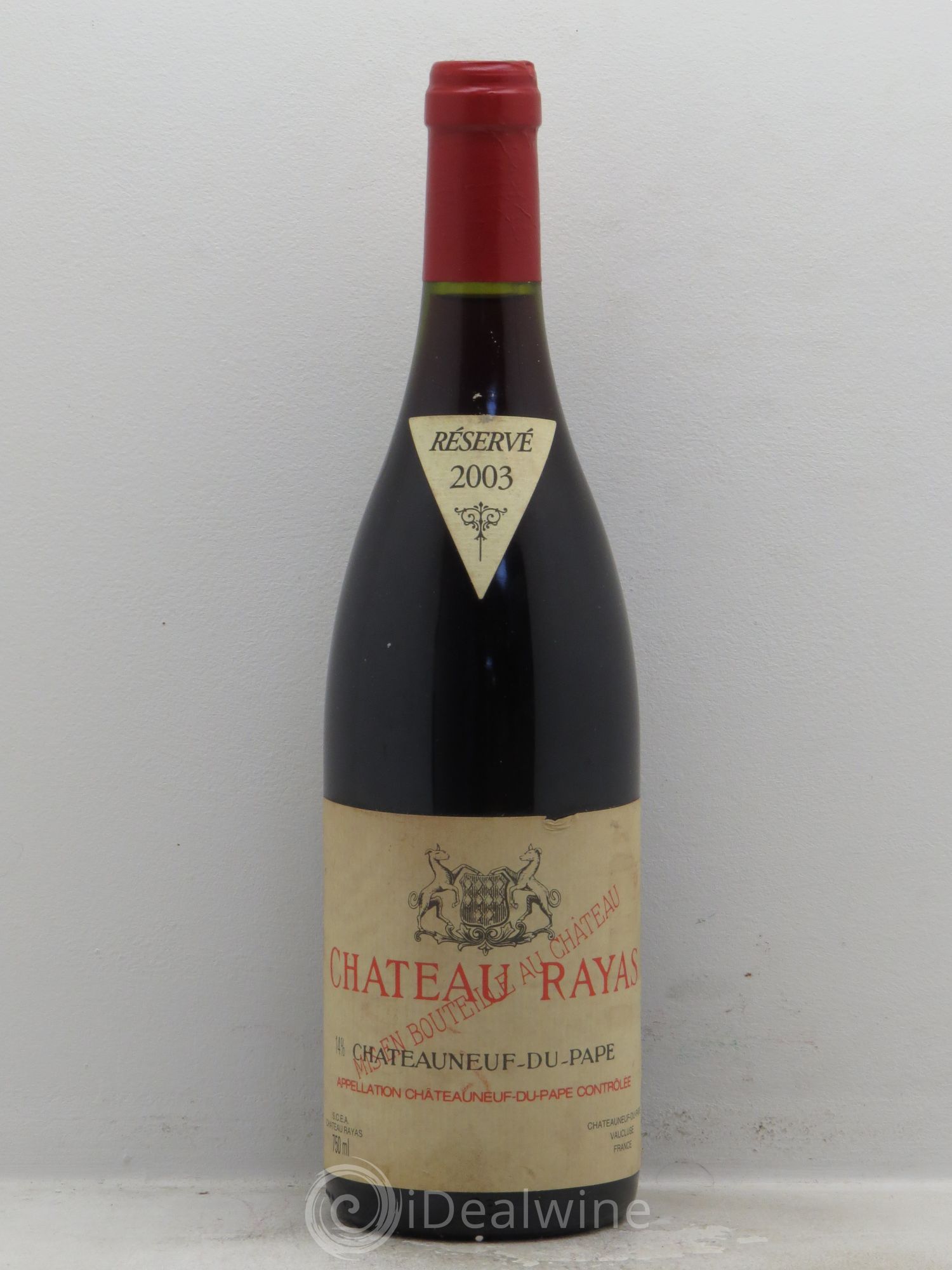 Châteauneuf-du-Pape Château Rayas Emmanuel Reynaud 2003 - Lot de 1 bouteille - 0