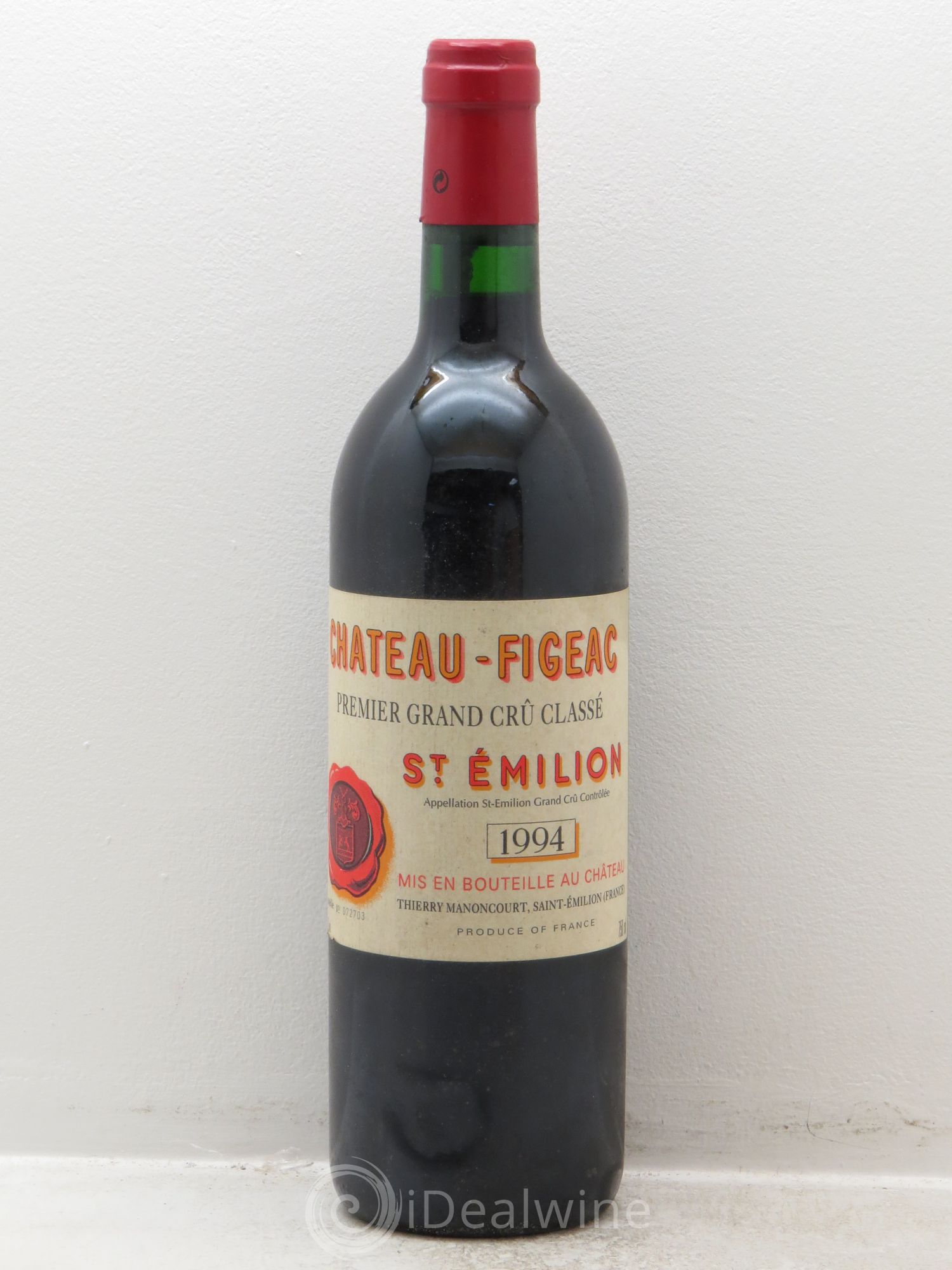 Château Figeac 1er Grand Cru Classé A 1994 - Lot de 1 bouteille - 0