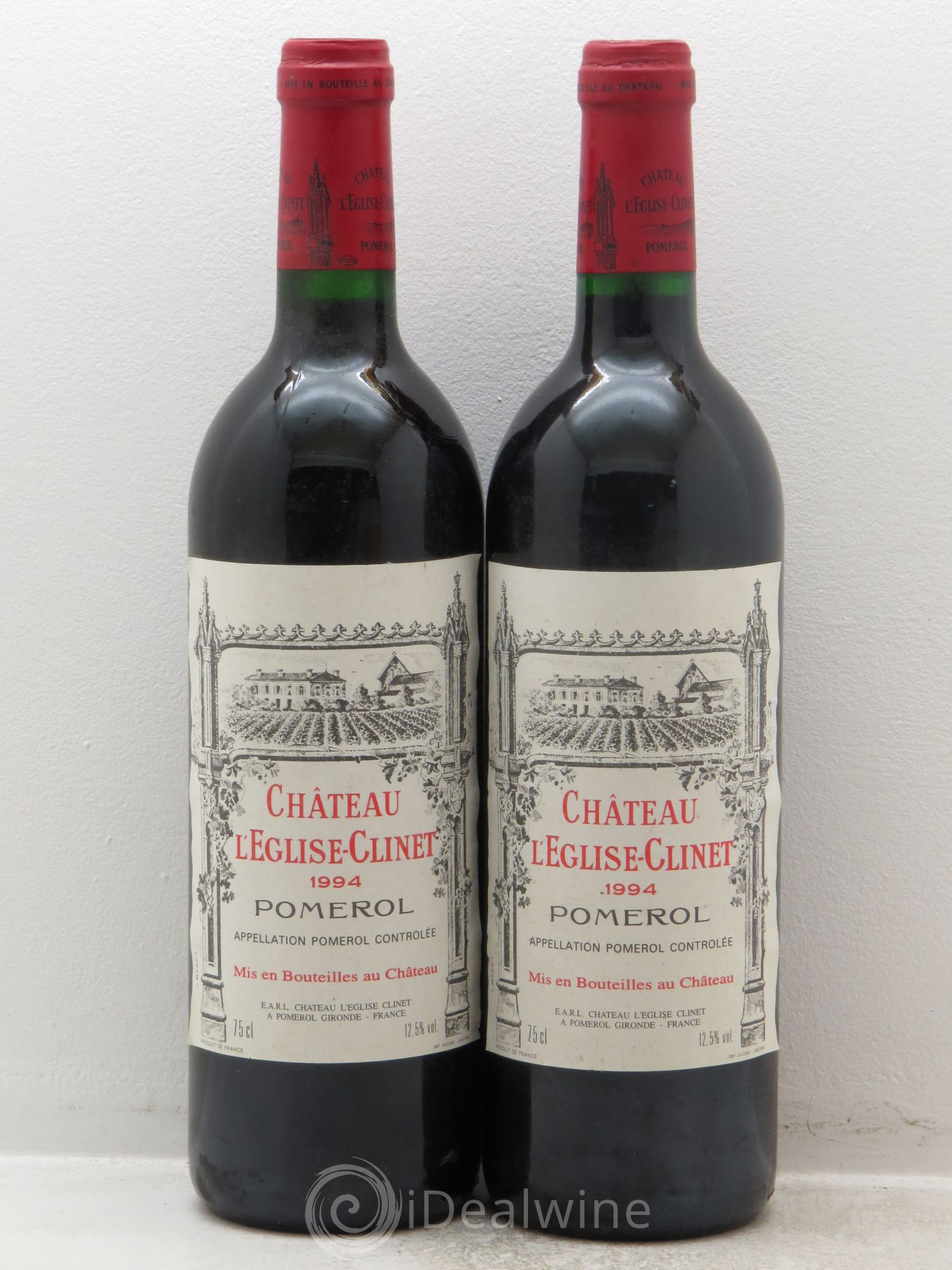 Château l' Église Clinet 1994 - Lot de 2 bouteilles - 0
