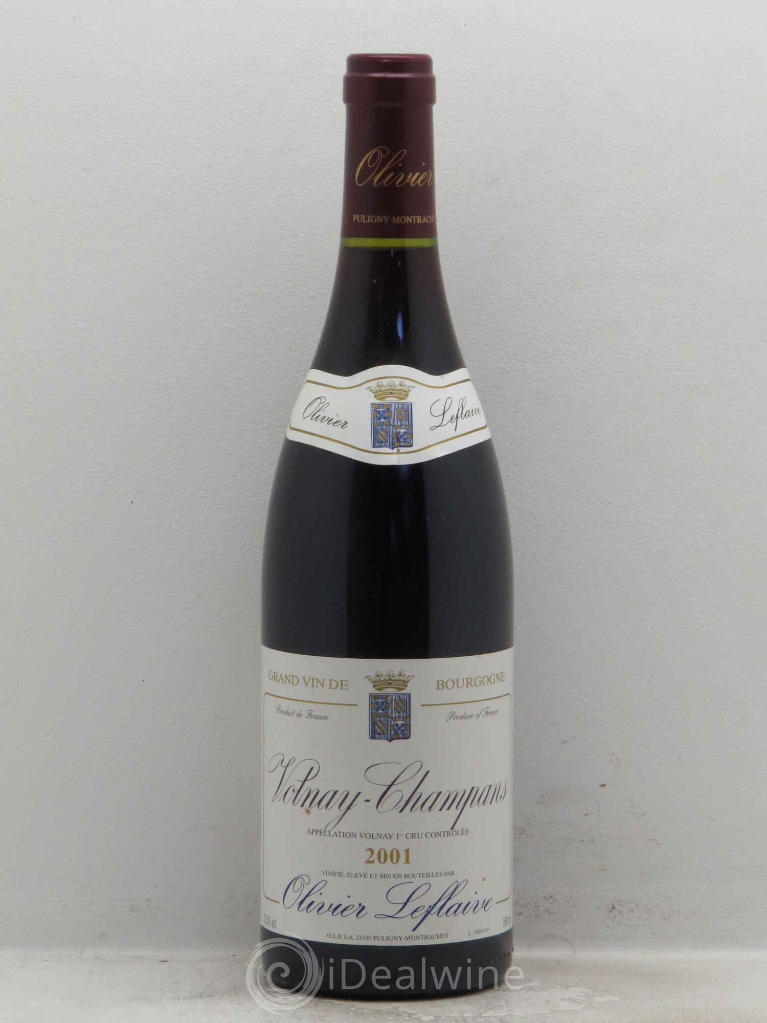 Volnay 1er Cru 2001 - Lot de 1 bouteille - 0