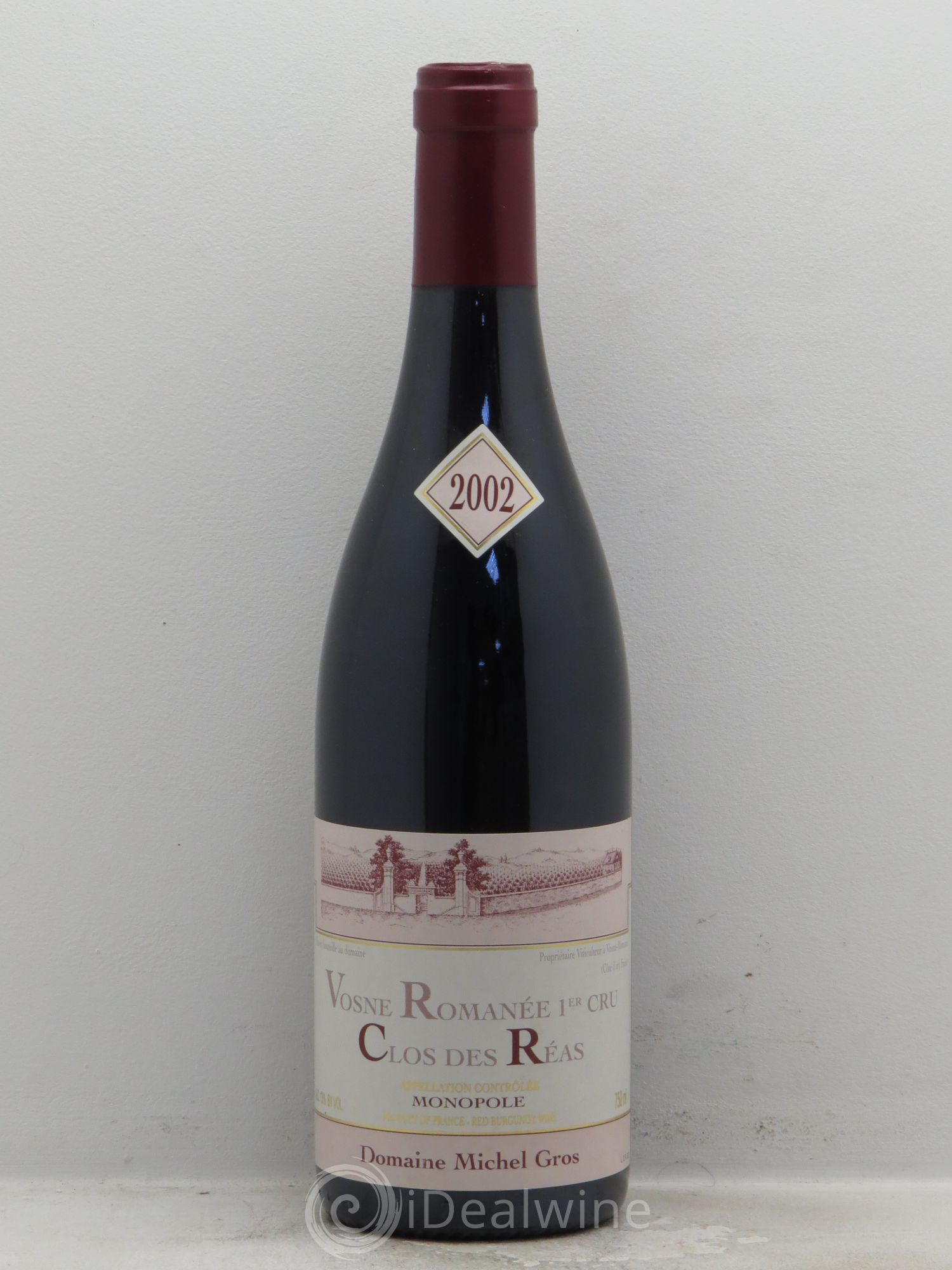 Vosne-Romanée 1er Cru Domaine Michel Gros 2002 - Lot de 1 bouteille - 0