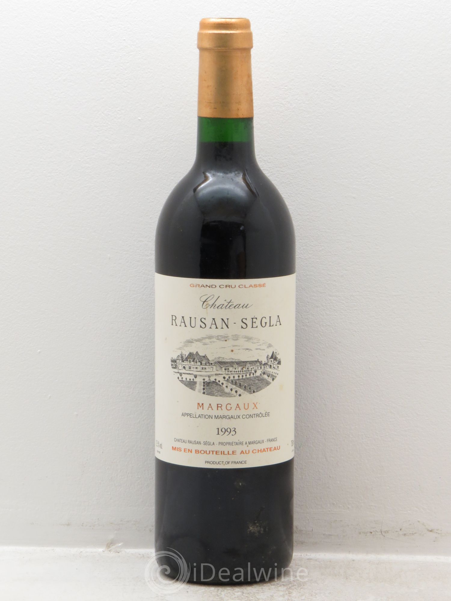 Château Rauzan Ségla Grand Cru Classé 1993 - Lot de 1 bouteille - 0