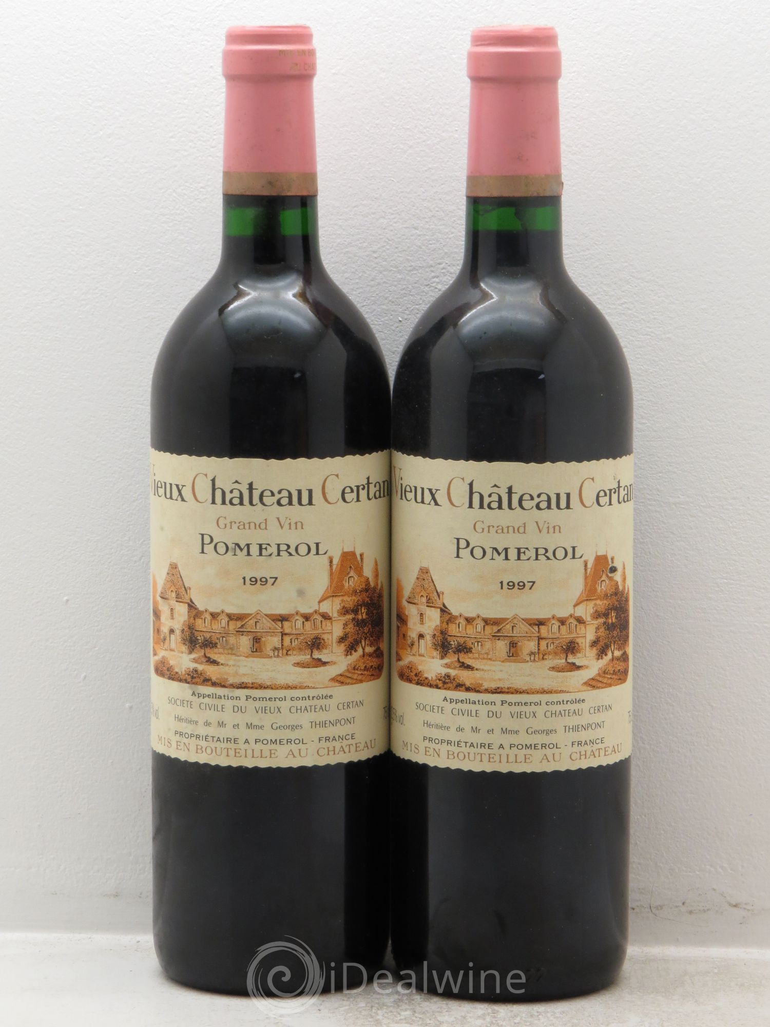 Vieux Château Certan 1997 - Lot de 2 bouteilles - 0