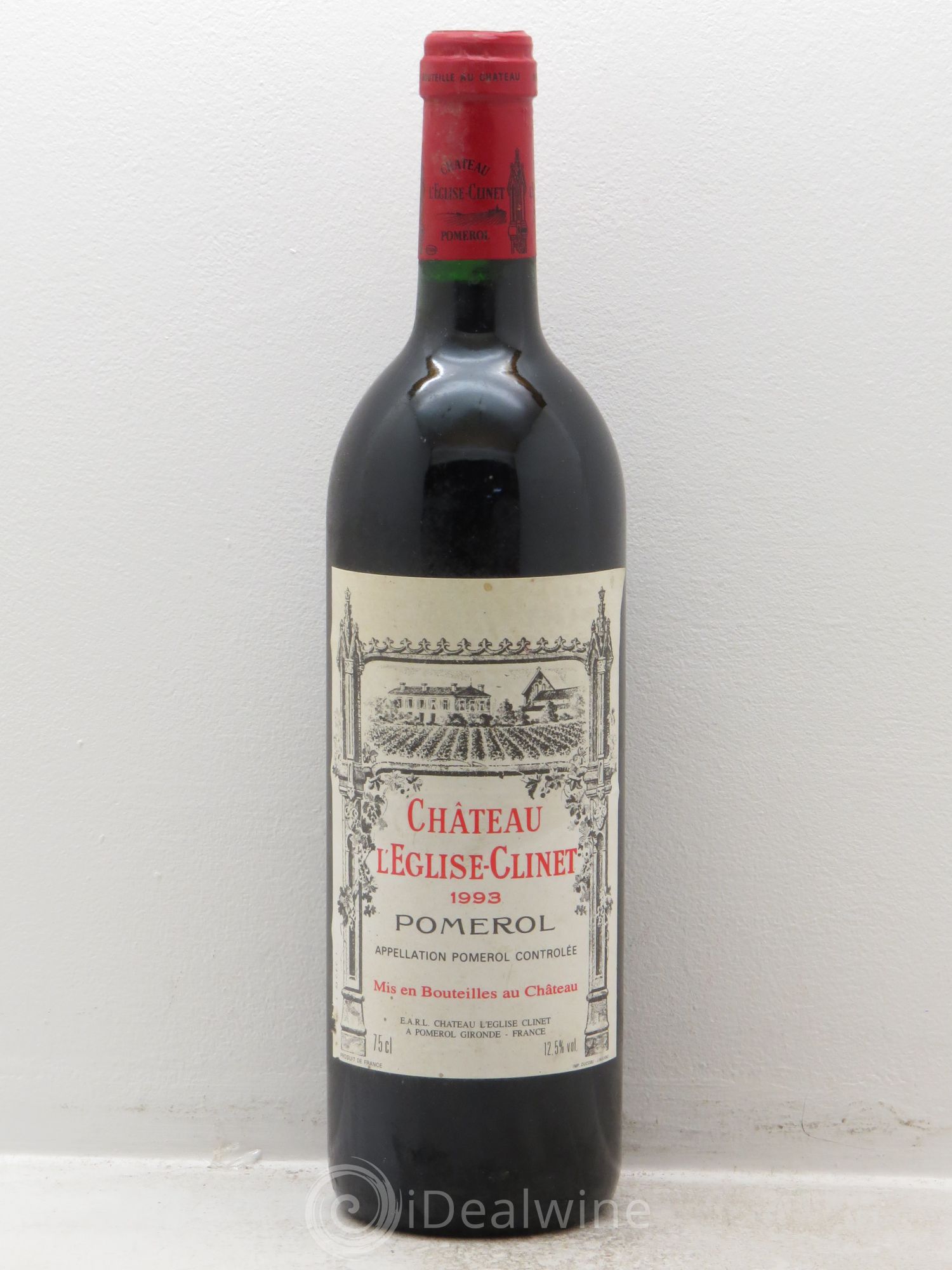 Château l' Église Clinet 1993 - Lot de 1 bouteille - 0