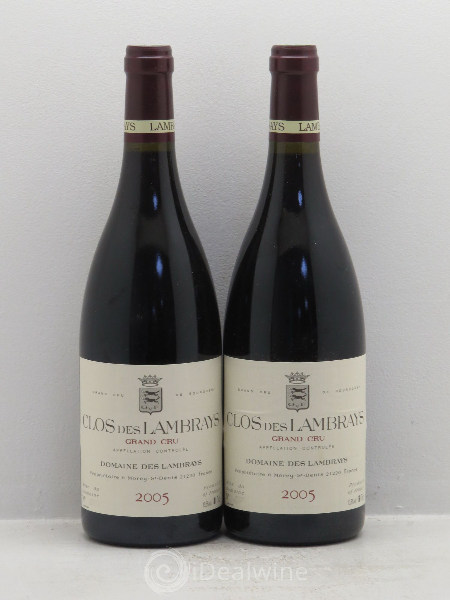 Clos des Lambrays Grand Cru Domaine des Lambrays 2005 - Lot de 2 bouteilles - 0
