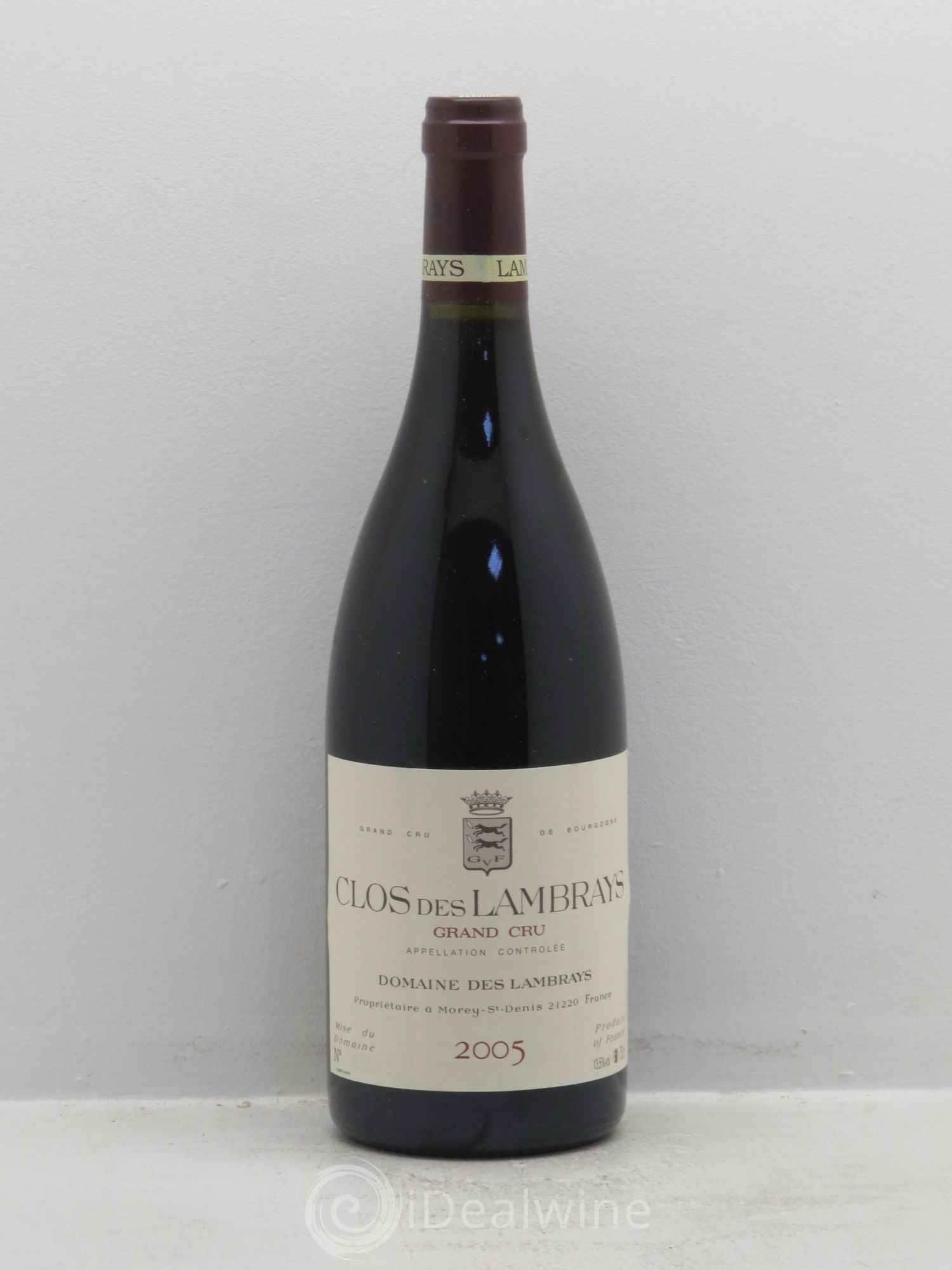 Clos des Lambrays Grand Cru Domaine des Lambrays 2005 - Lot de 1 bouteille - 0