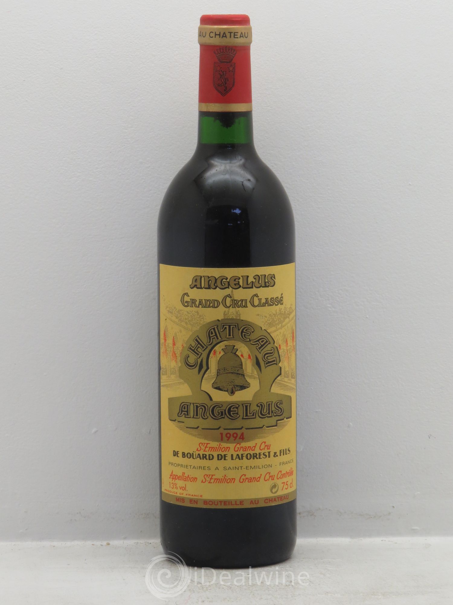 Château Angélus 1er Grand Cru Classé A 1994 - Lot de 1 bouteille - 0