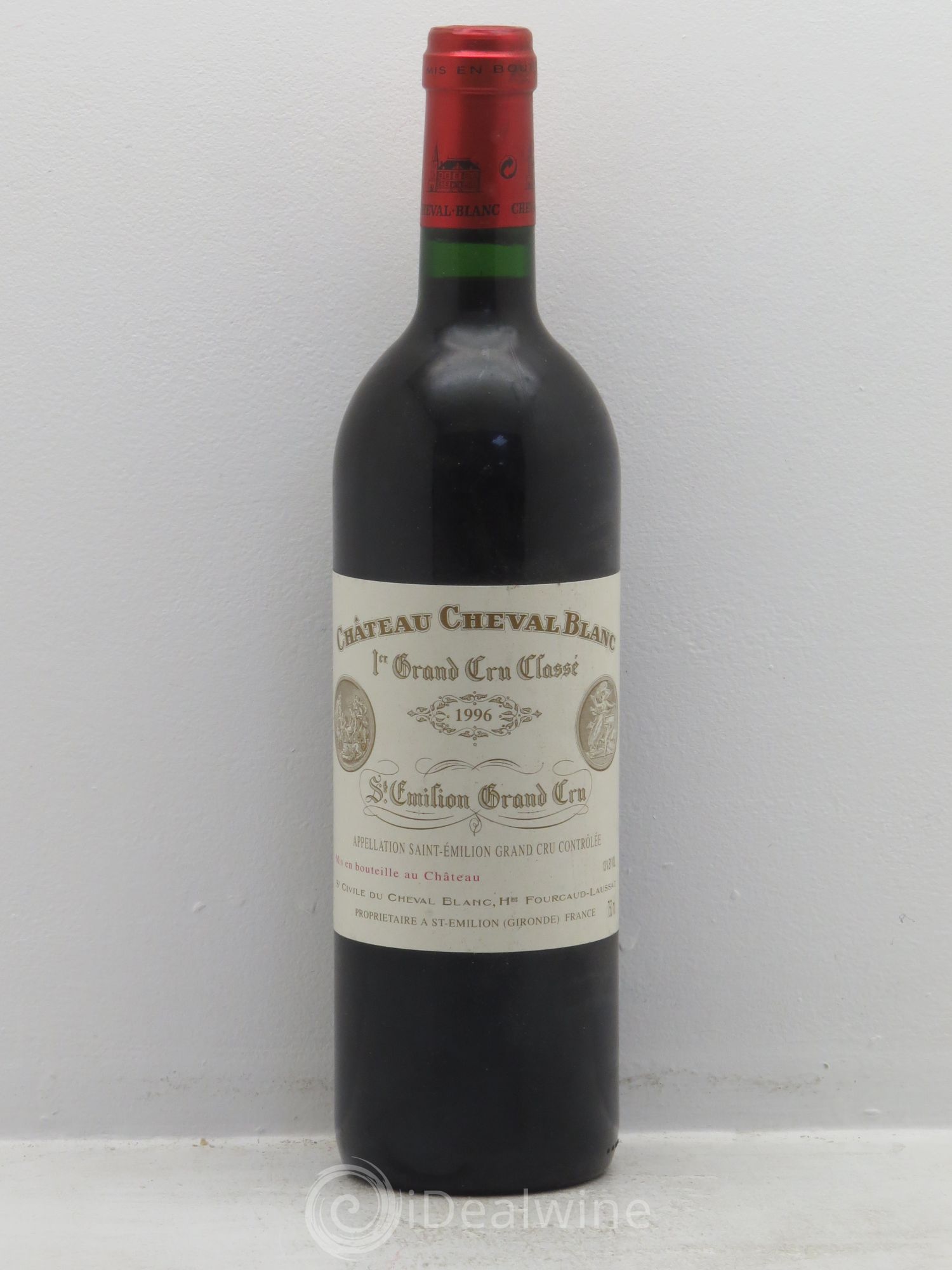 Château Cheval Blanc 1er Grand Cru Classé A 1996 - Lot de 1 bouteille - 0