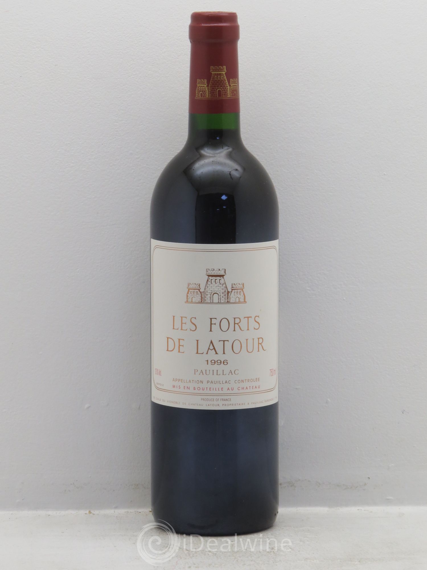 Les Forts de Latour Second Vin 1996 - Lot de 1 bouteille - 0