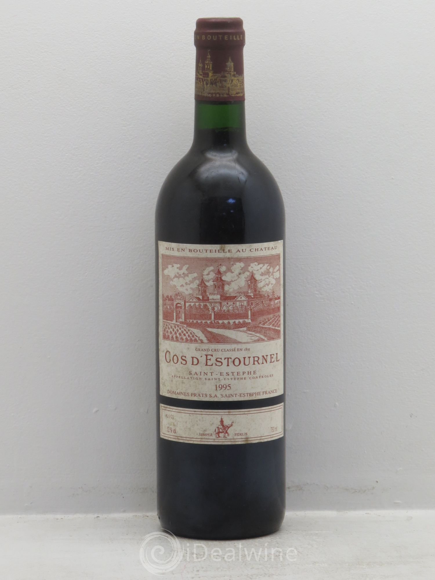 Cos d'Estournel 2ème Grand Cru Classé 1995 - Lot de 1 bouteille - 0