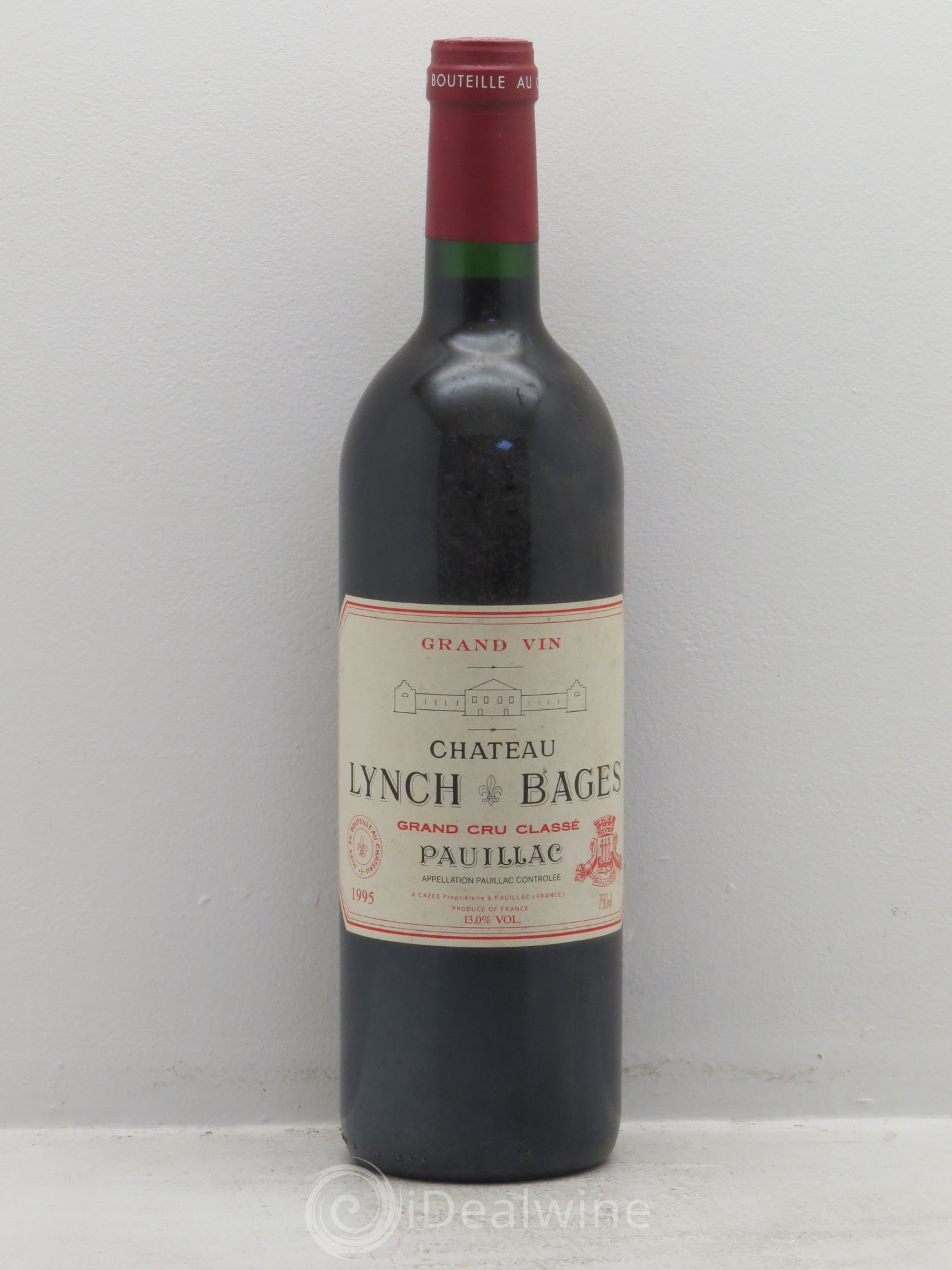 Château Lynch Bages 5ème Grand Cru Classé 1995 - Lot de 1 bouteille - 0