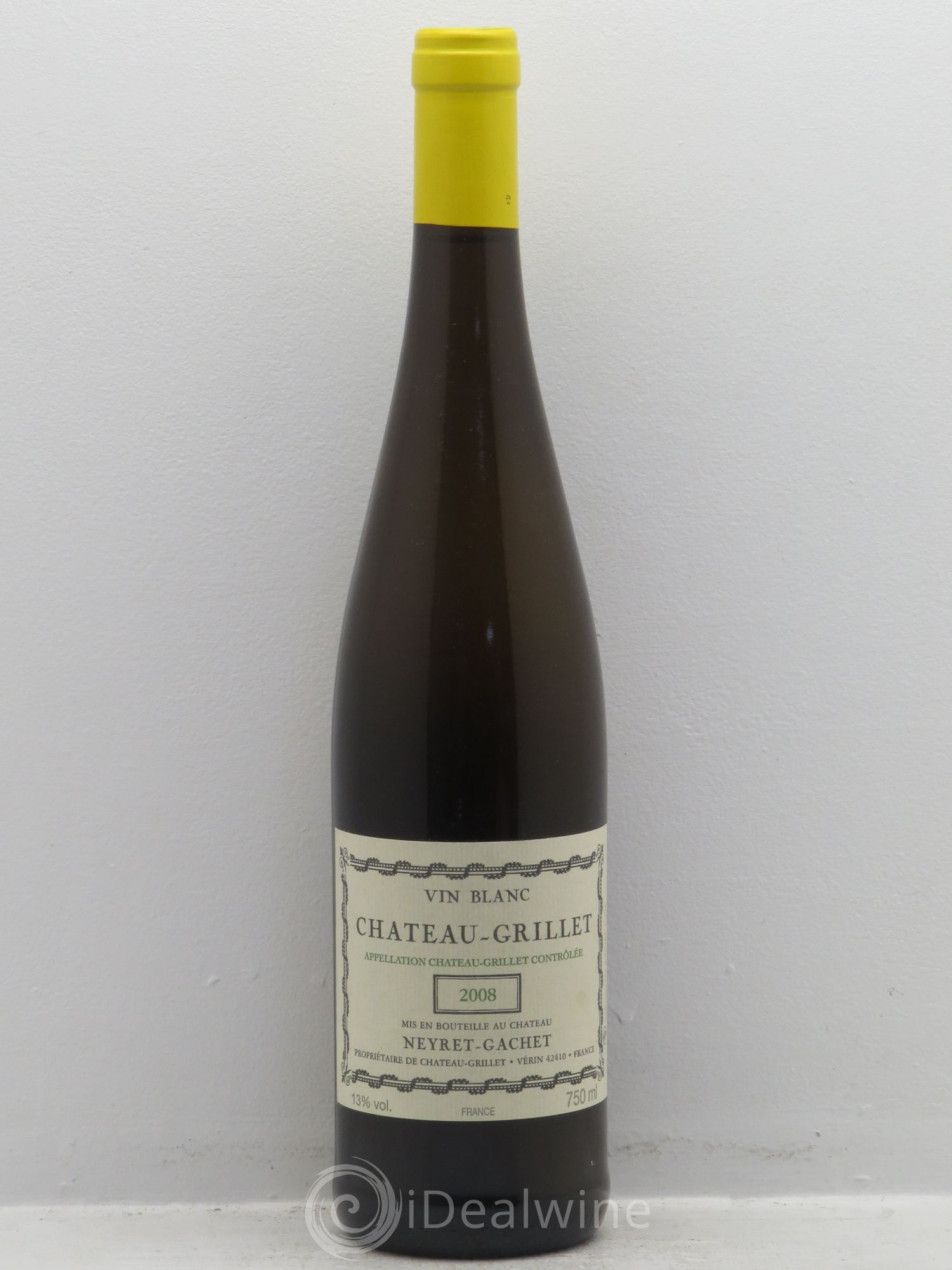 Château Grillet Château-Grillet 2008 - Lot de 1 bouteille - 0