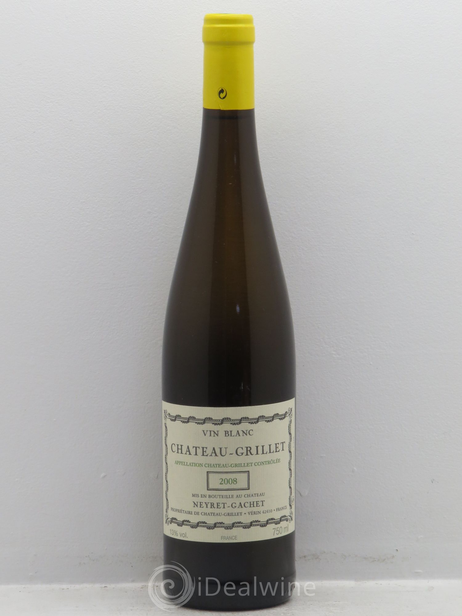 Château Grillet Château-Grillet 2008 - Lot de 1 bouteille - 0