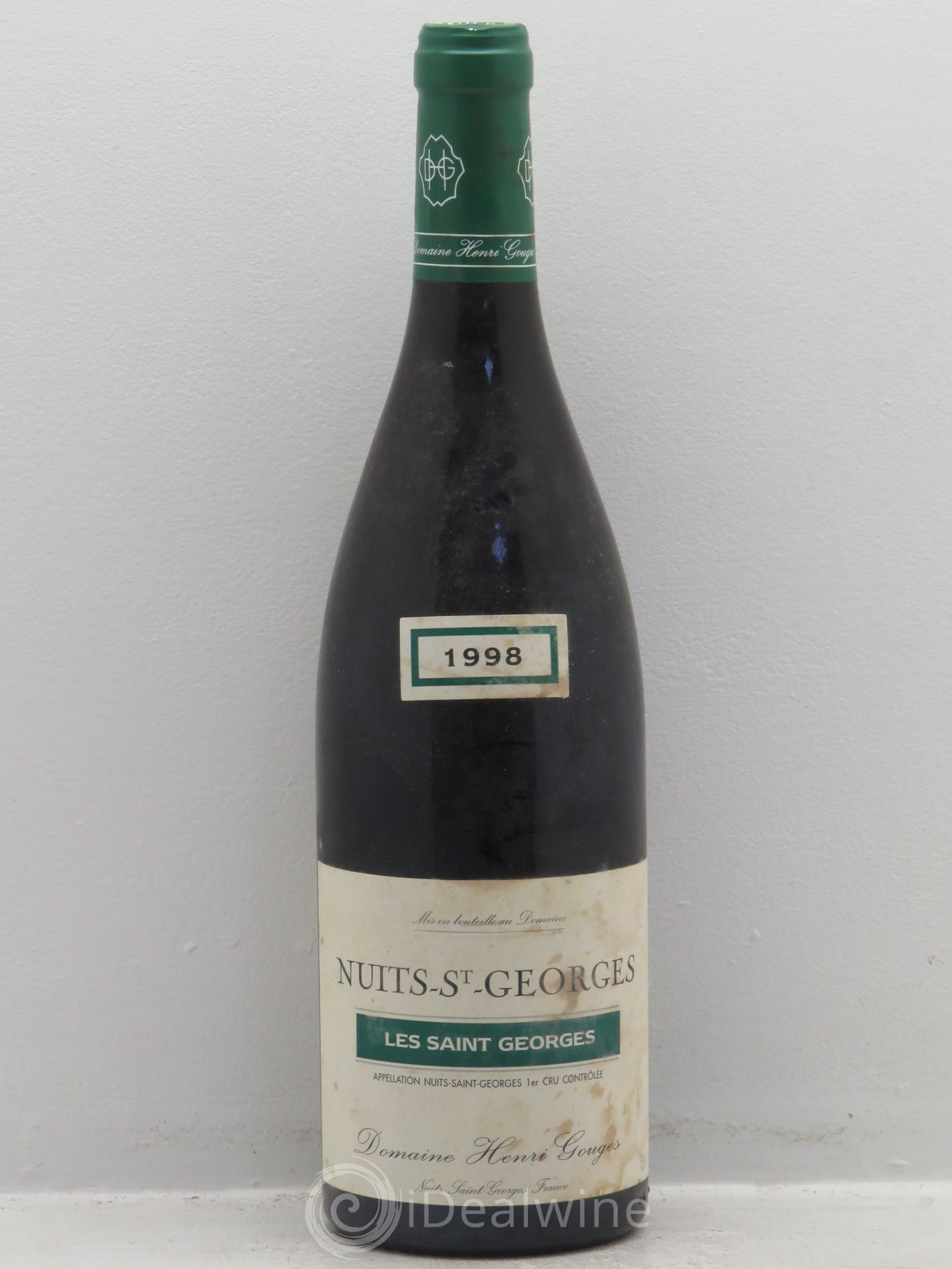 Nuits-Saint-Georges 1er Cru Les Saints Georges Henri Gouges 1998 - Lot de 1 bouteille - 0