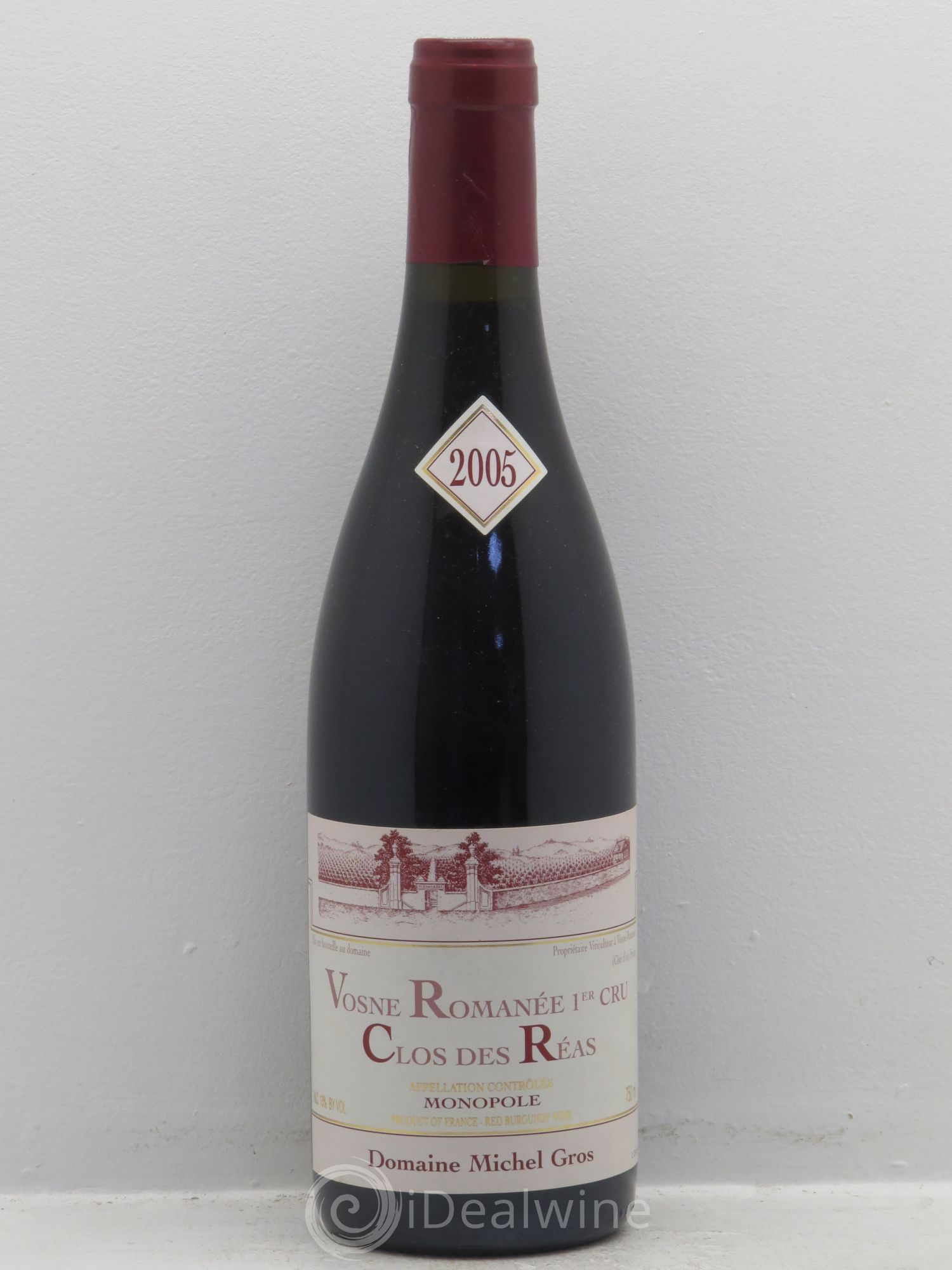 Vosne-Romanée 1er Cru Domaine Michel Gros 2005 - Lot de 1 bouteille - 0