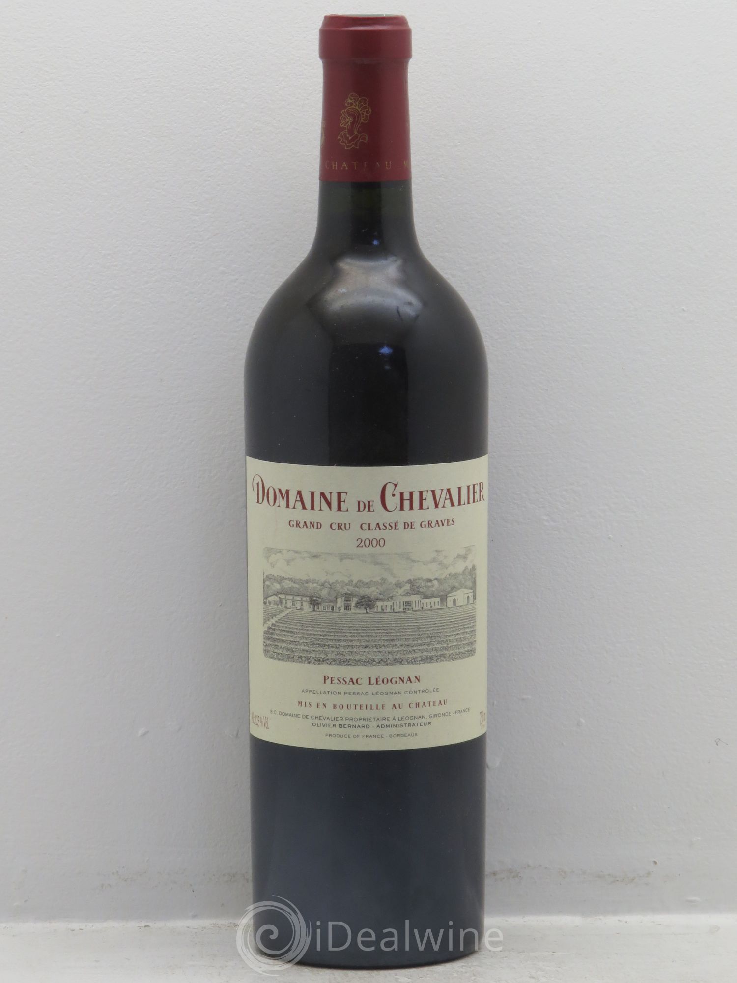 Domaine de Chevalier Cru Classé de Graves 2000 - Lot de 1 bouteille - 0