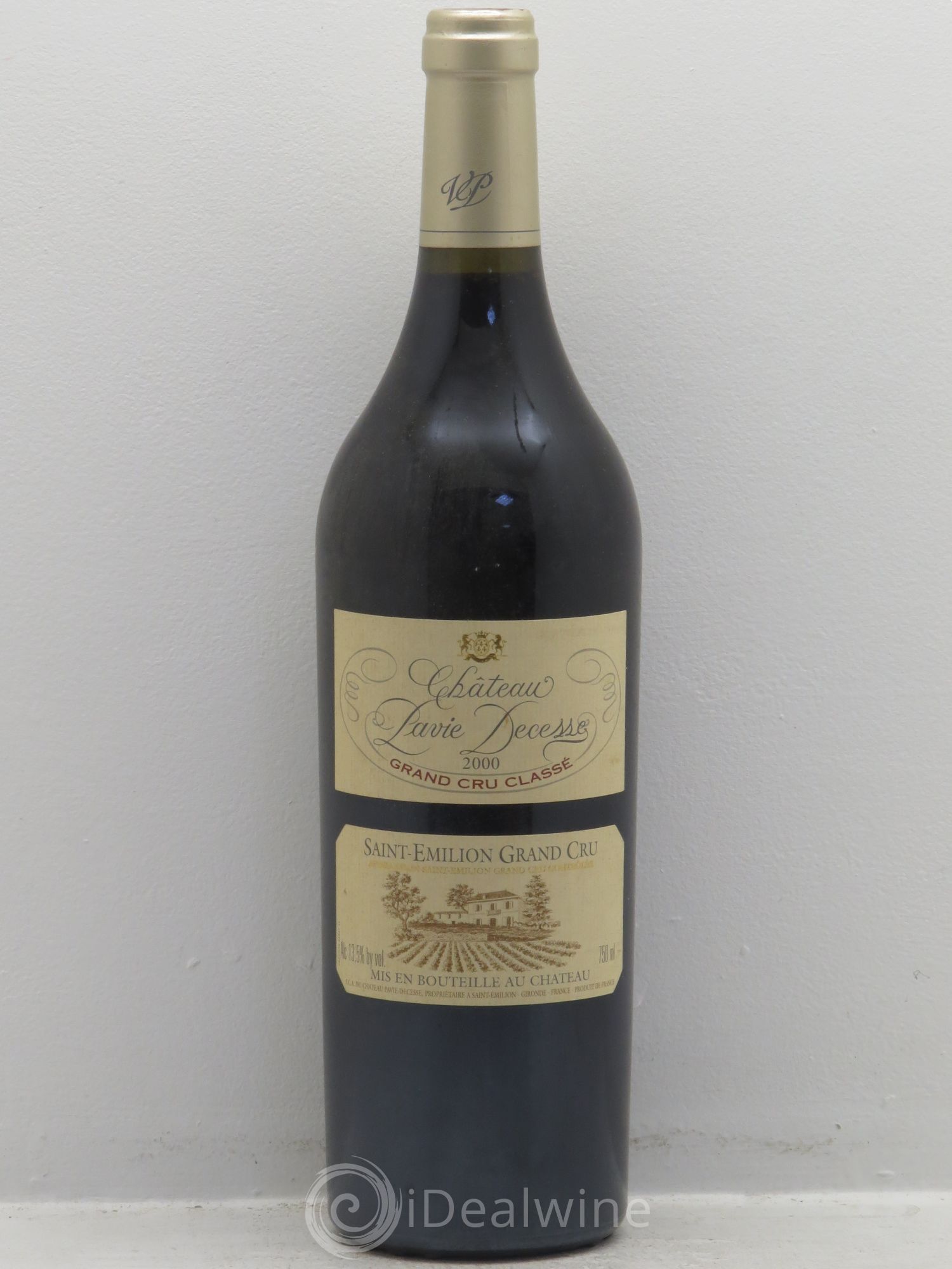 Château Pavie Decesse Grand Cru Classé 2000 - Lot de 1 bouteille - 0