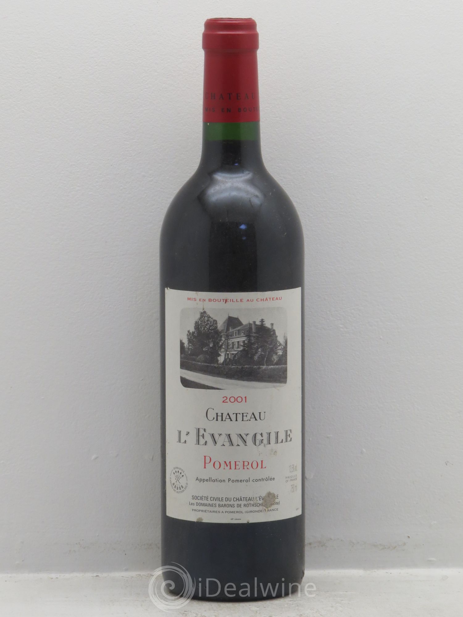 Château l' Évangile 2001 - Lot de 1 bouteille - 0