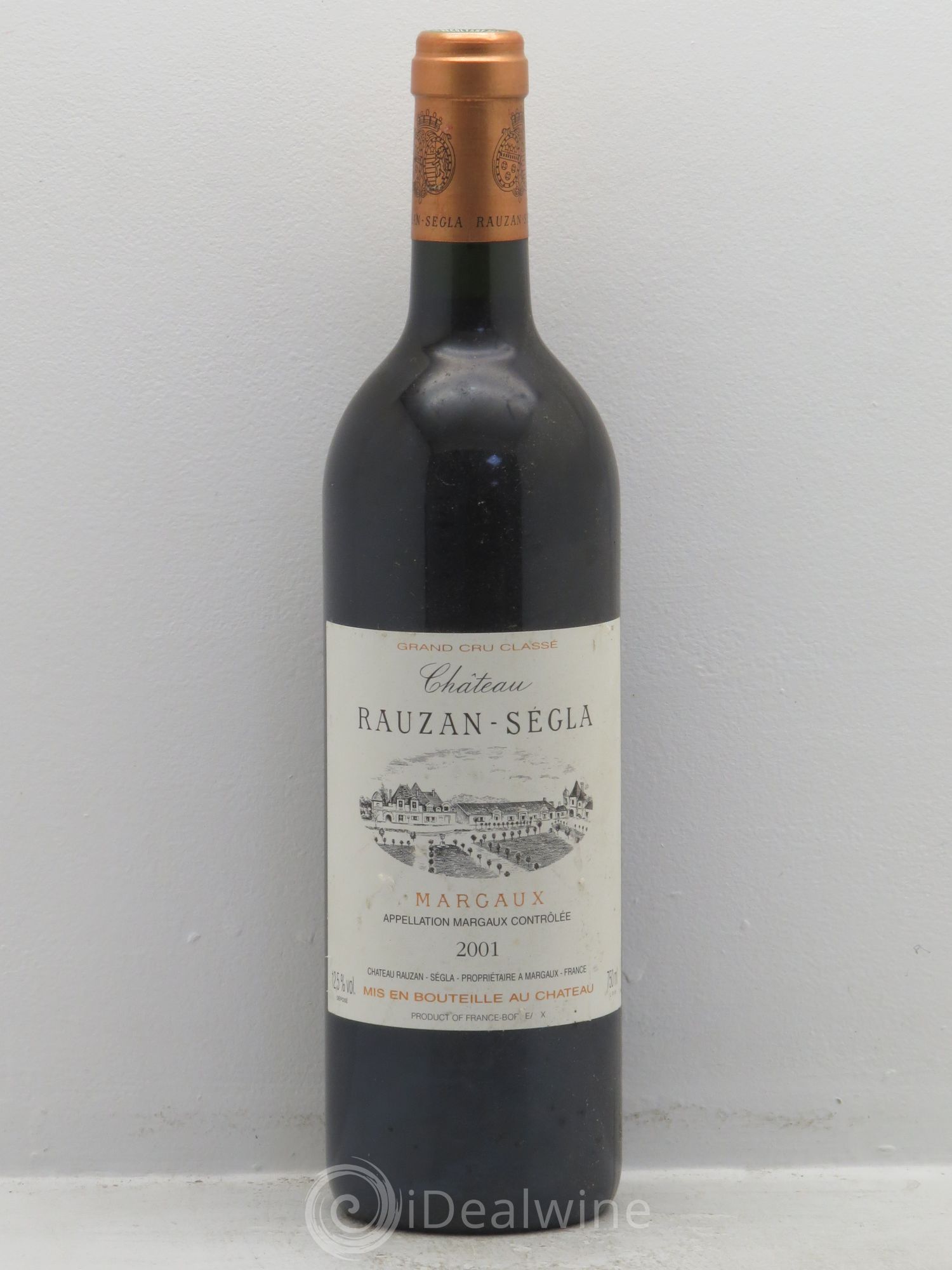 Château Rauzan Ségla Grand Cru Classé 2001 - Posten von 1 Flasche - 0
