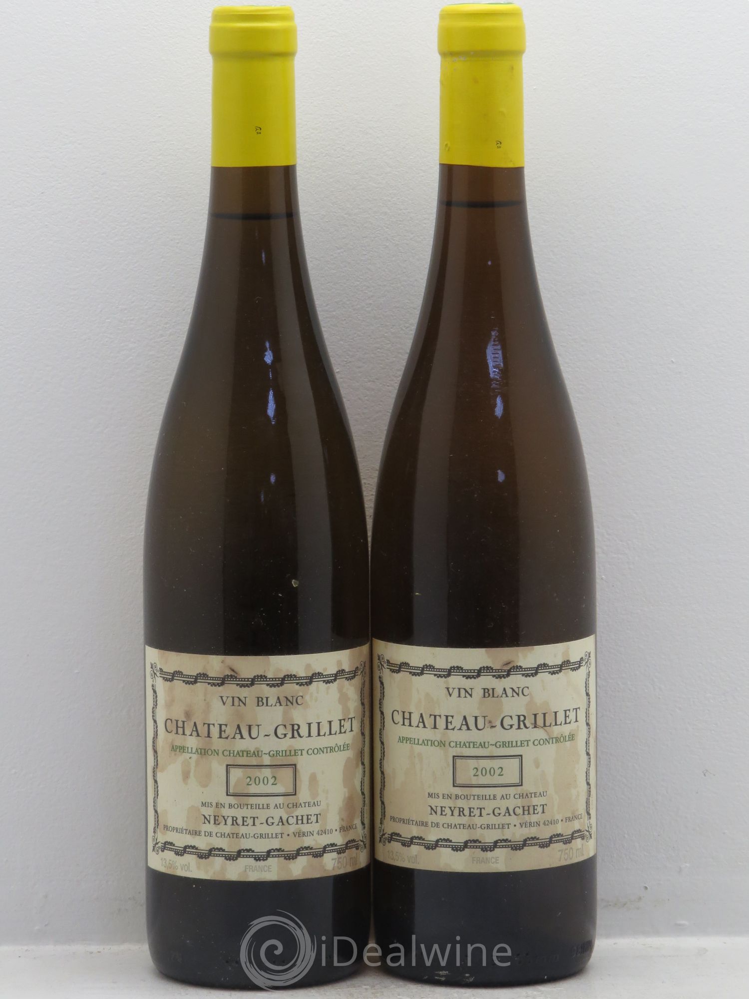 Château Grillet Château-Grillet 2002 - Lot de 2 bouteilles - 0