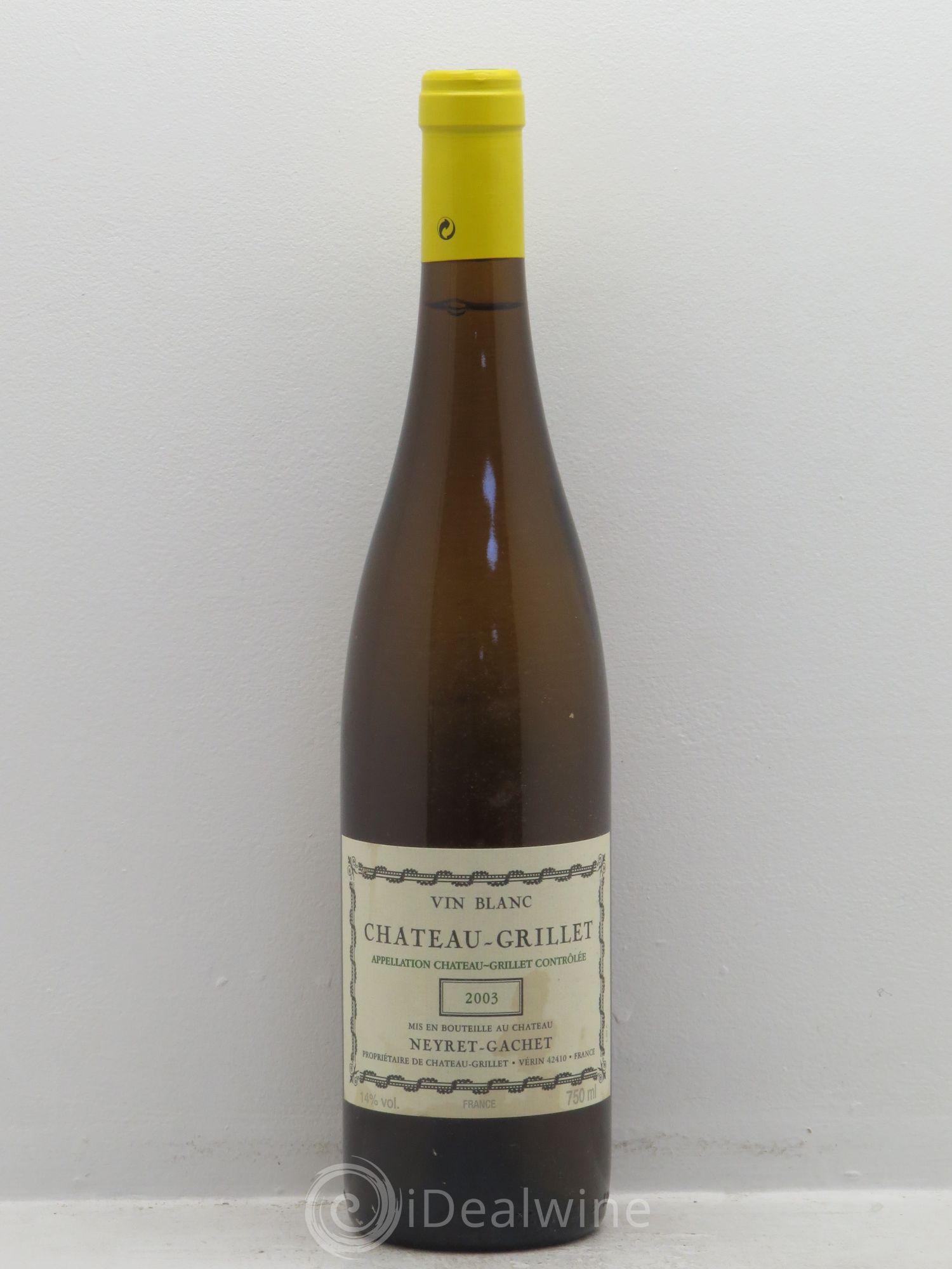 Château Grillet Château-Grillet 2003 - Lot de 1 bouteille - 0