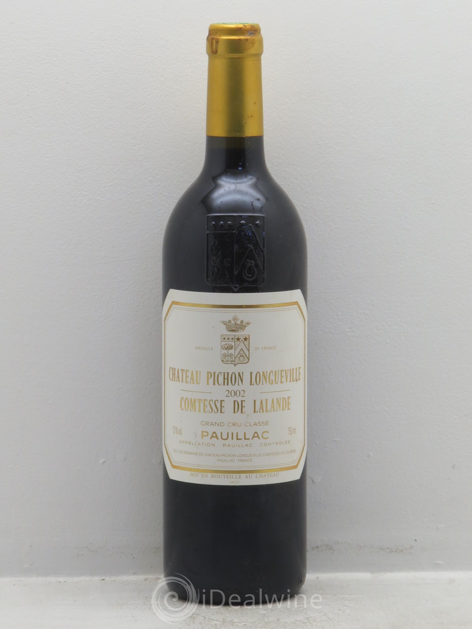 Château Pichon Longueville Comtesse de Lalande 2ème Grand Cru Classé 2002 - Lot de 1 bouteille - 0