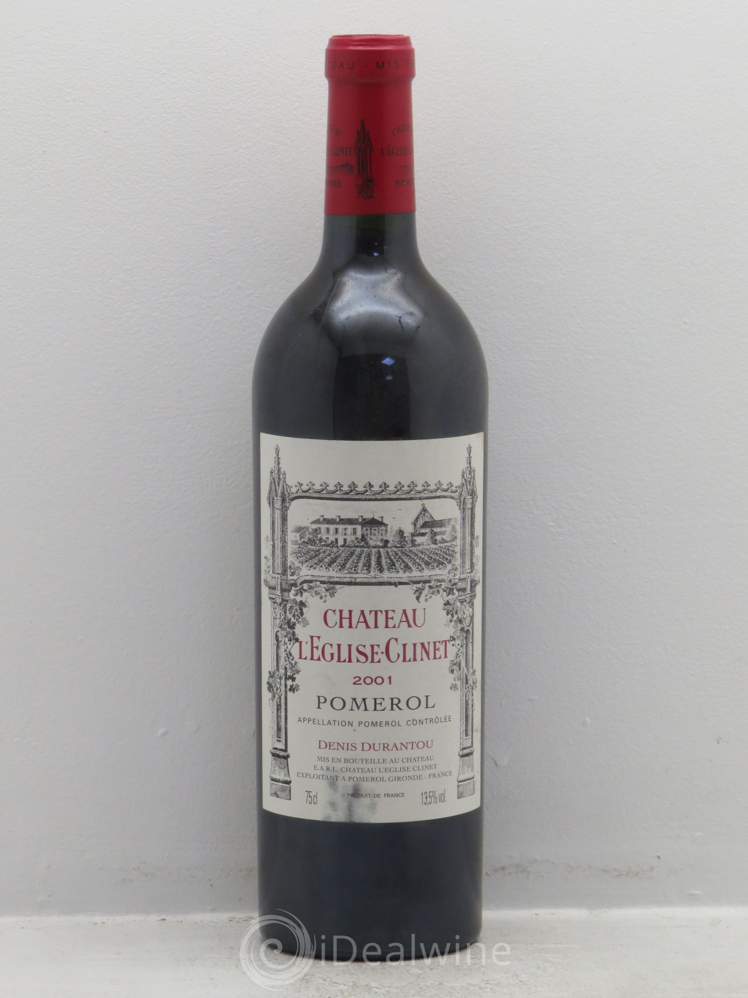 Château l' Église Clinet 2001 - Lot de 1 bouteille - 0