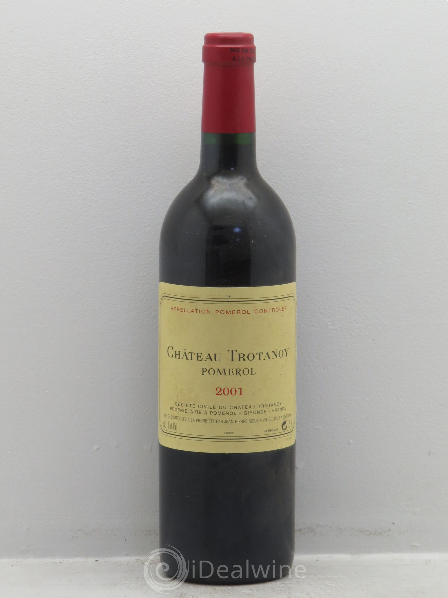 Château Trotanoy 2001 - Lot de 1 bouteille - 0