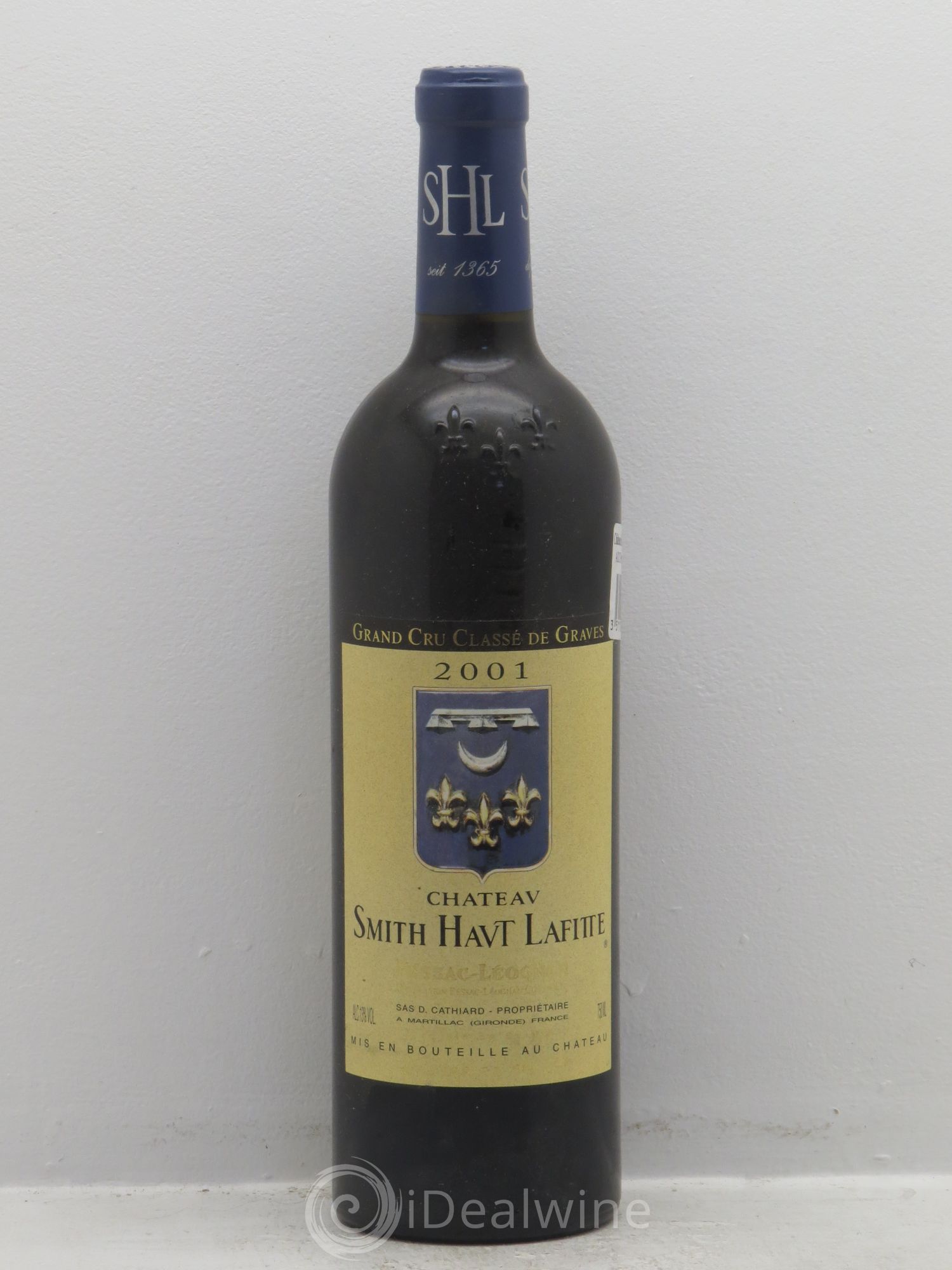 Château Smith Haut Lafitte Cru Classé de Graves 2001 - Lot de 1 bouteille - 0